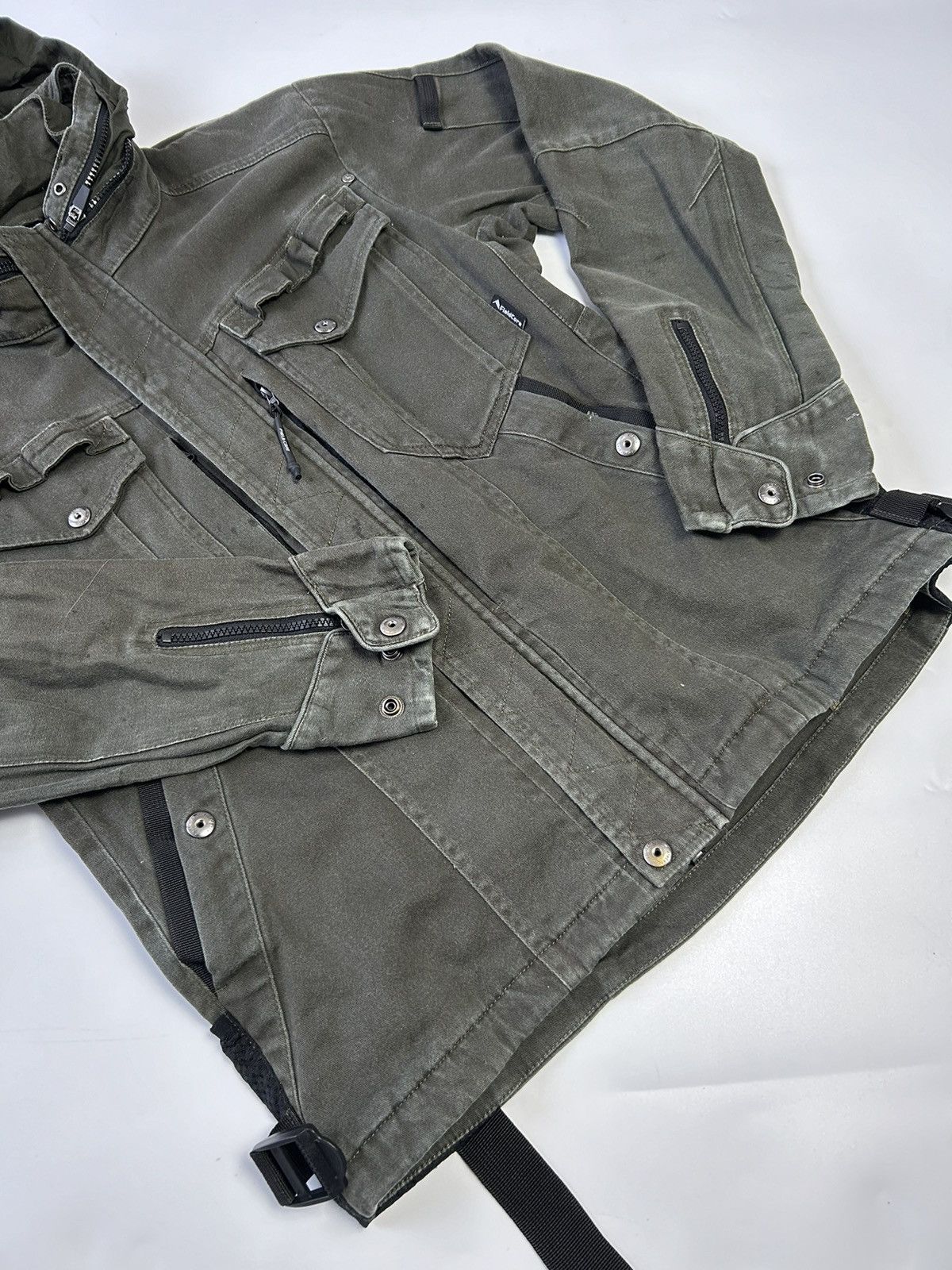 Hysteric Glamour × Japanese Brand FIELDCORE ARMY GREEN UTILITY JACKET Size US XXL / EU 58 / 5 - 3 Thumbnail