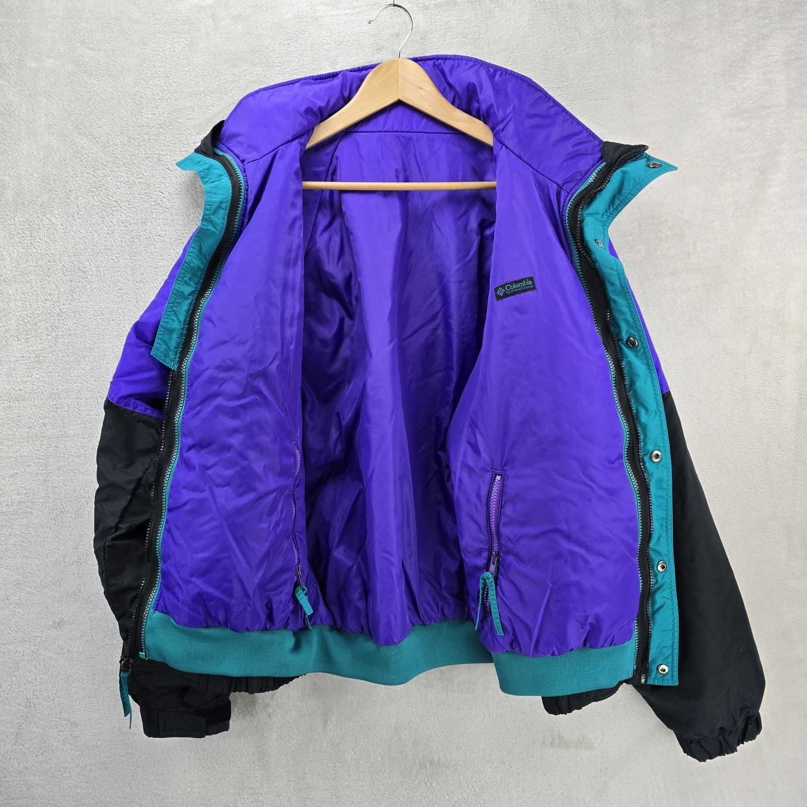 Columbia Vtg Columbia Powder Keg Jacket XL Removable Liner 3 in 1 90s Size US XL / EU 56 / 4 - 10 Thumbnail