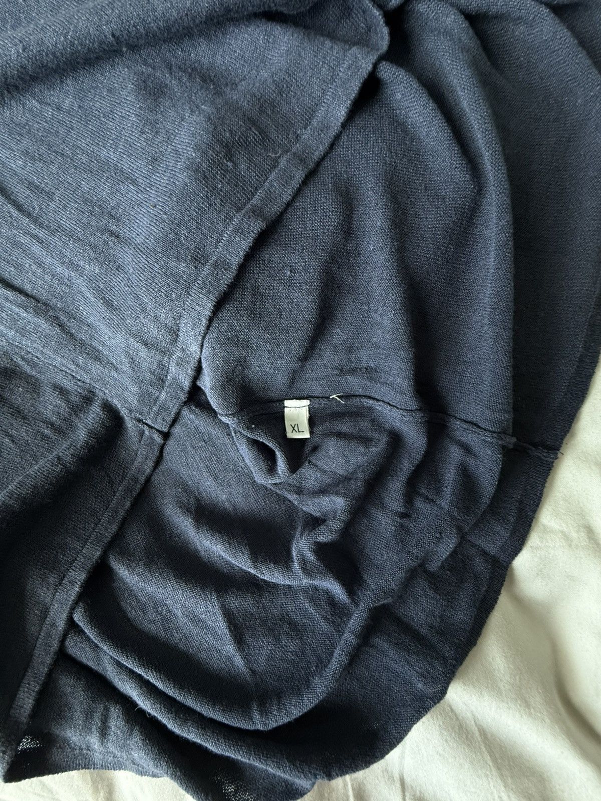 Stone Island Stone Island Navy Sweater Size US XL / EU 56 / 4 - 4 Thumbnail