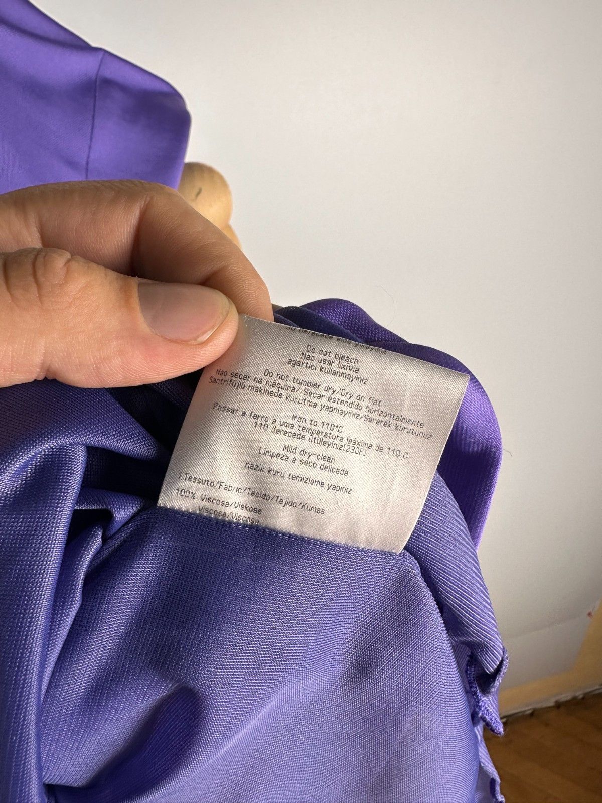 Versace Jeans Couture Versace Jeans Couture Dress Purple Size US6 IT42 Size M / US 6-8 / IT 42-44 - 10 Thumbnail