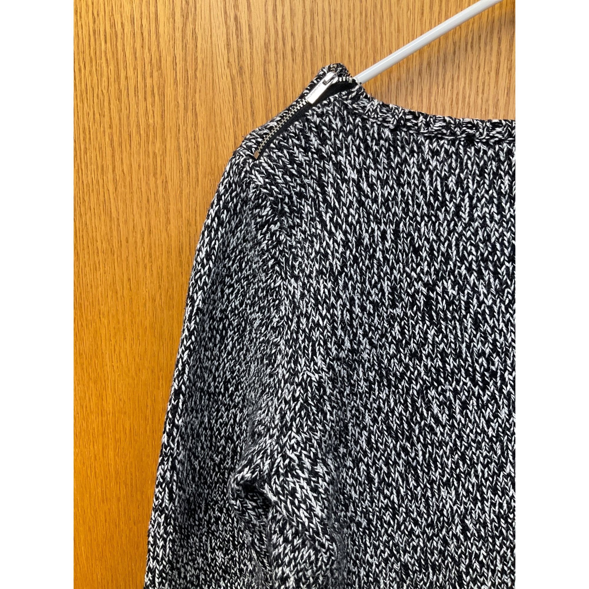 Liz Claiborne Liz Claiborne Black & White Knit Sweater XL Cotton Blend Wom Size XL / US 12-14 / IT 48-50 - 4 Thumbnail