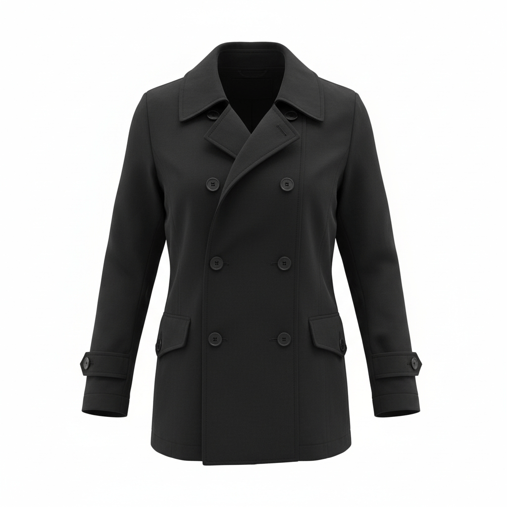 🔥Uniqlo Double Breast Coat Like New