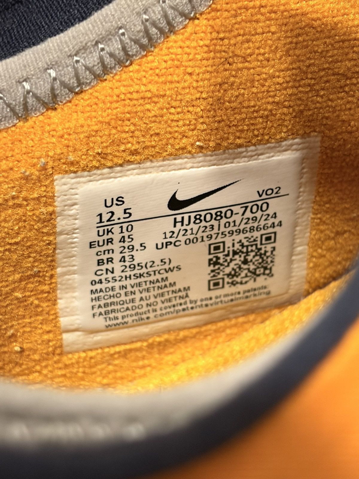 Nike Nike Air Max Sunder Canyon Gold Size US 11 / EU 44 - 6 Thumbnail