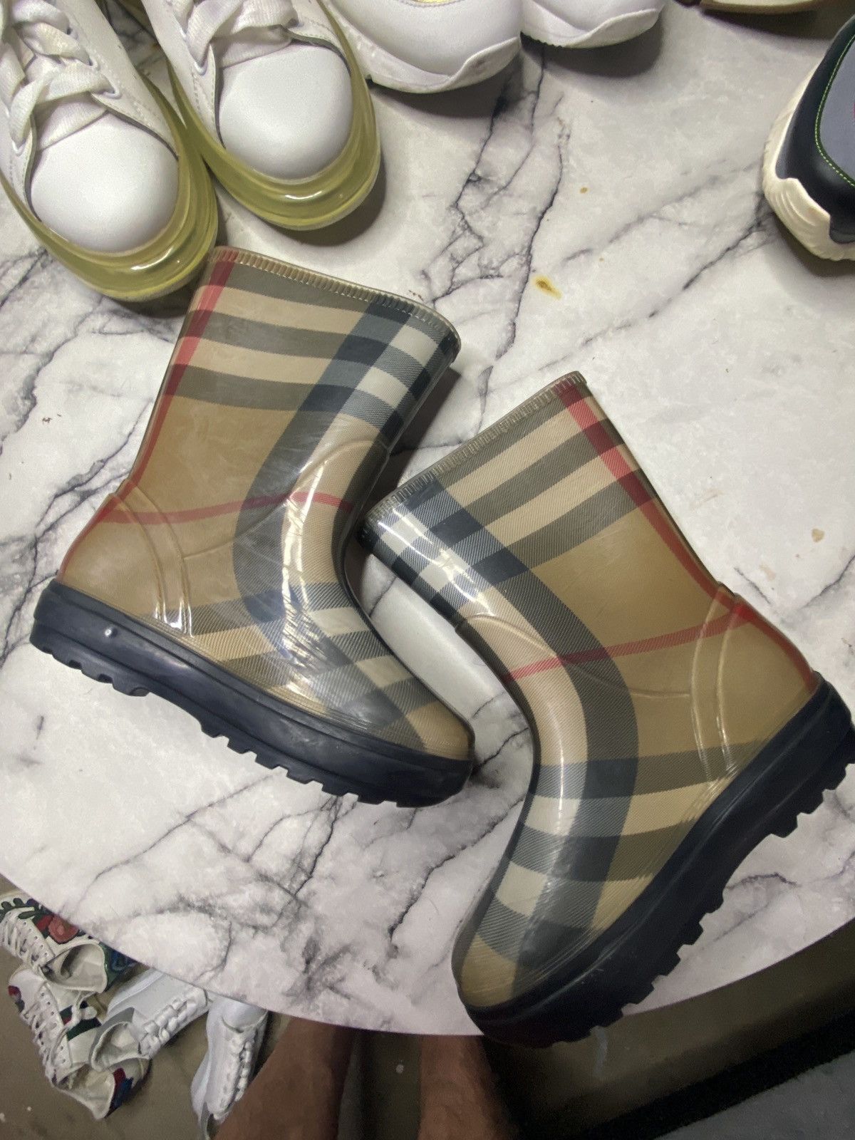 Burberry Burberry booties monogram print Size US 5 / IT 35 - 6 Thumbnail