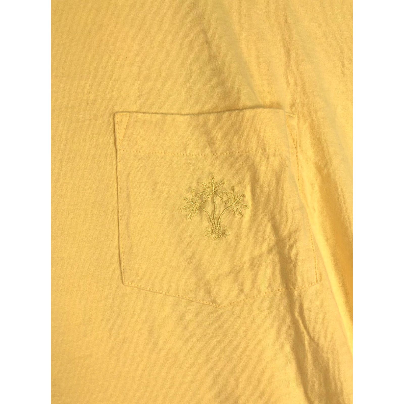 Vintage Montego Mon Mens XXL Yellow Pocket T Shirt 100% Cotton Embroidered BT23 Size Size US XXL / EU 58 / 5 - 3 Thumbnail