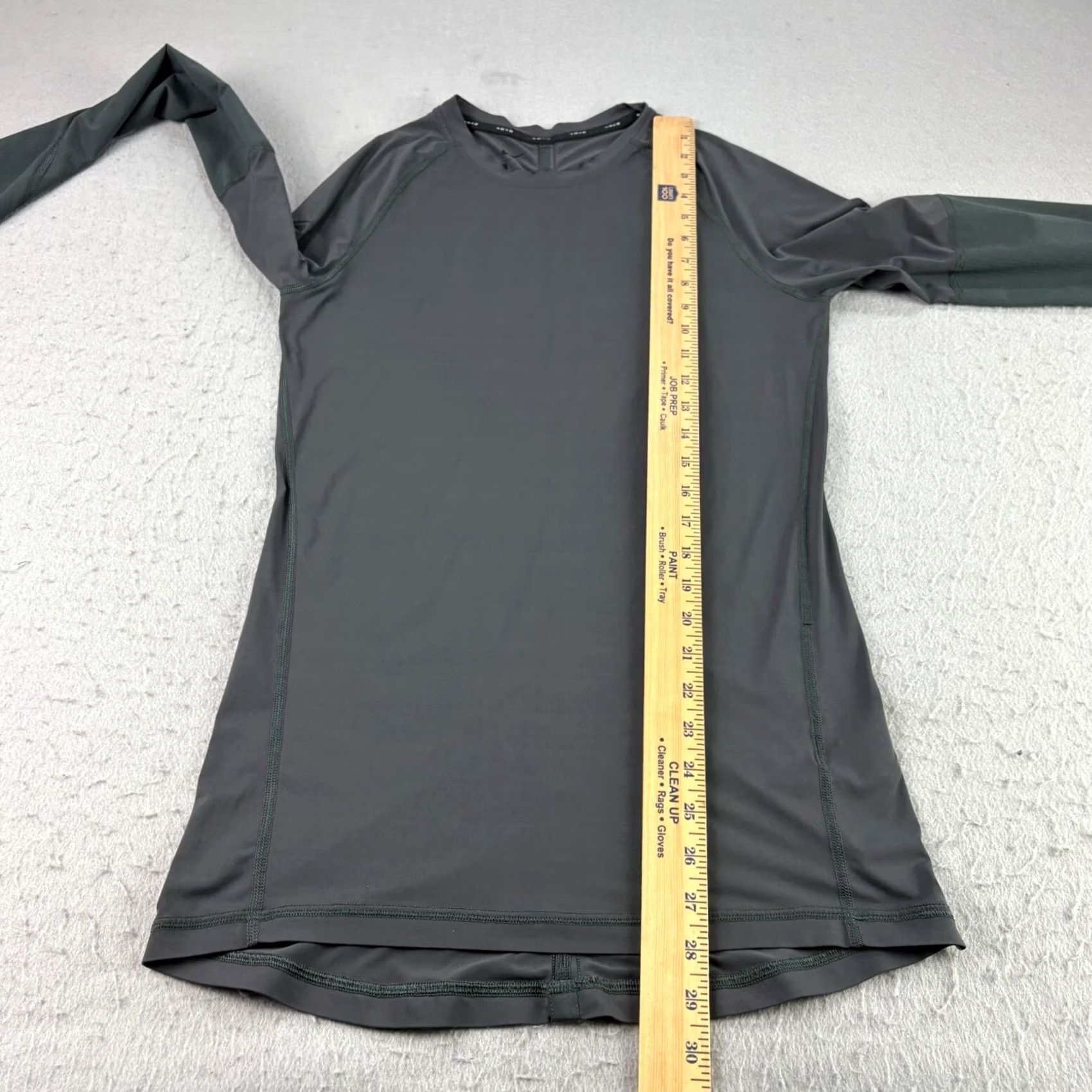 Nike Nike Pro Shirt Mens Small Gray Tech Pack Long Sleeve Gym Training Yoga Size US S / EU 44-46 / 1 - 5 Thumbnail