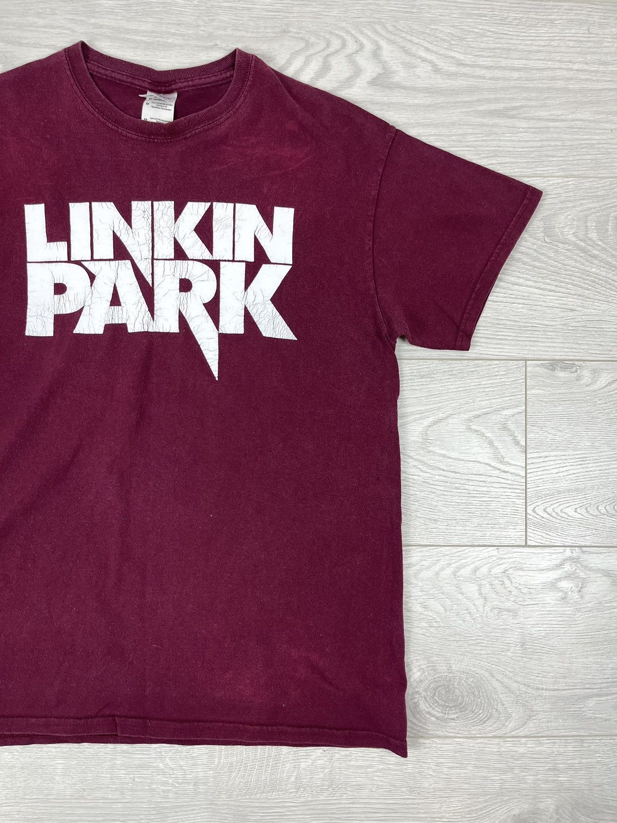 Band Tees × Vintage Linkin Park Vintage 00s Rock Band T Shirt Size US M / EU 48-50 / 2 - 2 Thumbnail