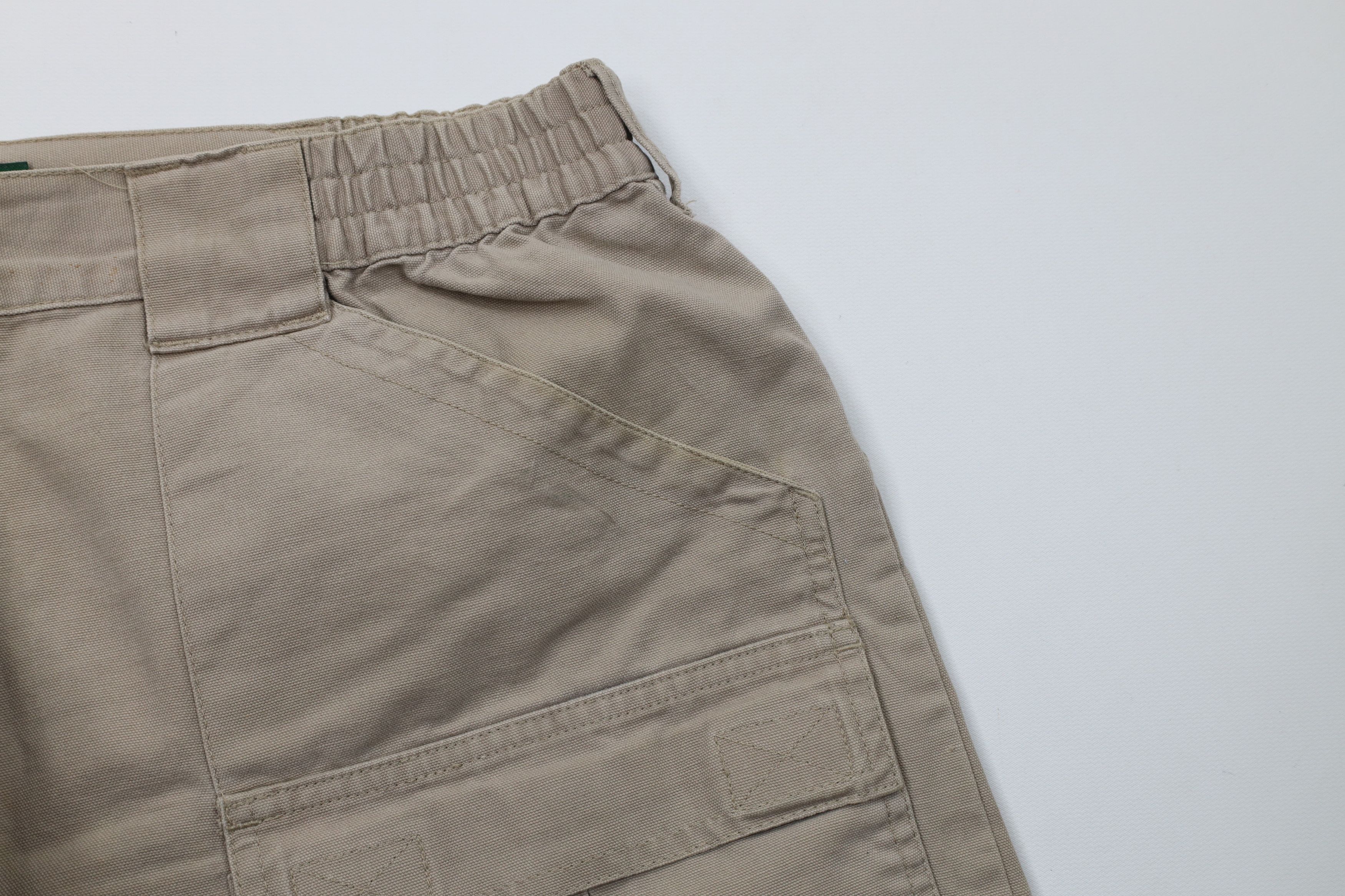 Cabelas Vintage 90s Y2K Cabelas Above Knee Trekking Cargo Shorts Size US 38 / EU 54 - 6 Thumbnail