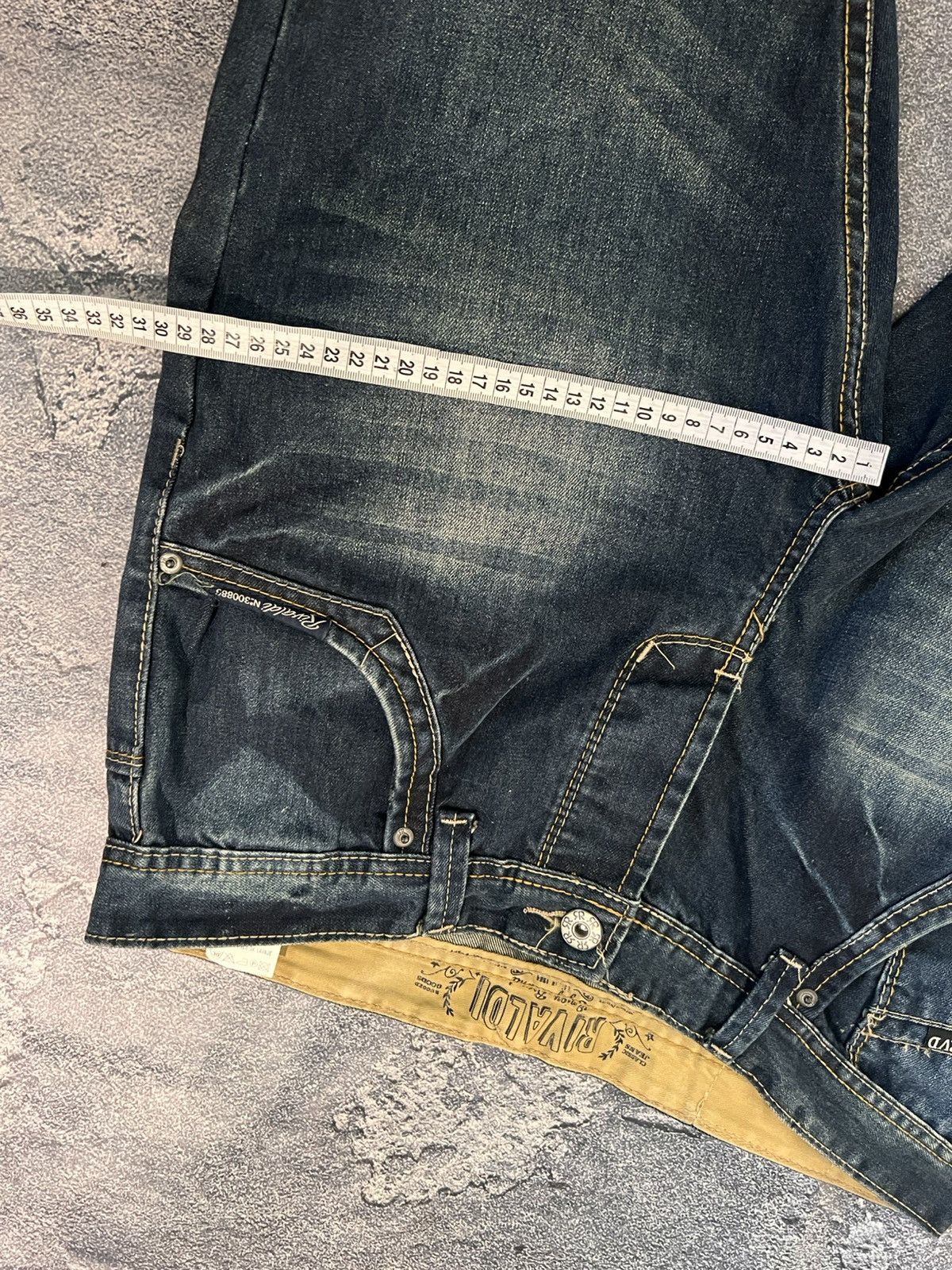 Japanese Brand Japanese Denim Shredded Draped Jean — Number Nine Style Size US 36 / EU 52 - 9 Thumbnail