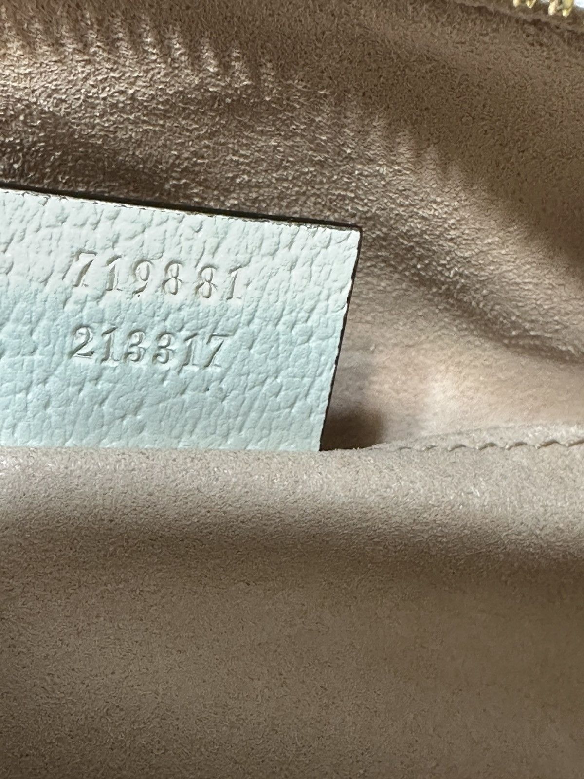 Gucci Gucci Ophidia Leather GG Web White Small Shoulder Bag 719881 Size ONE SIZE - 20 Thumbnail