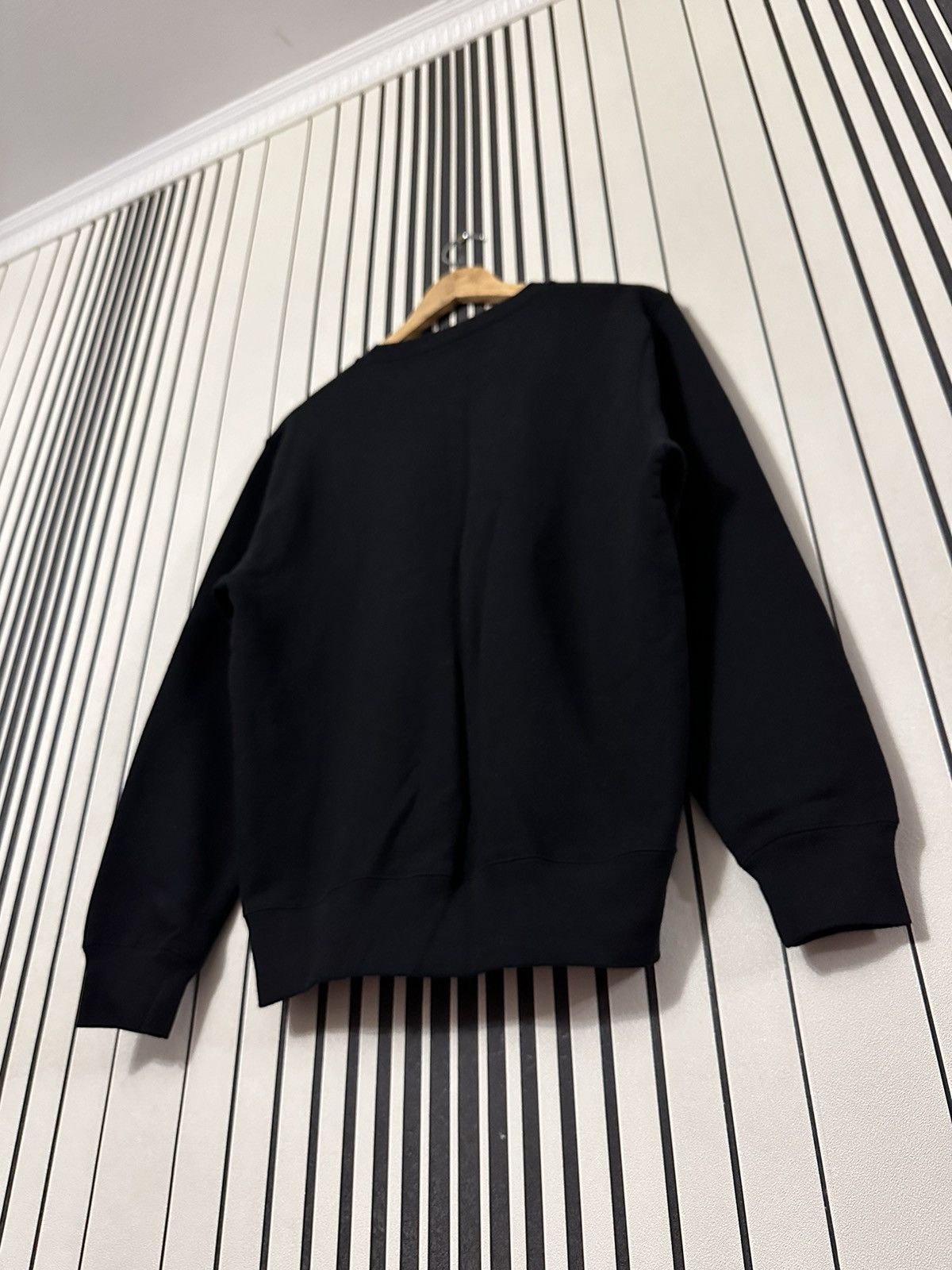 Number (N)ine Number Nine Studious Opening Flag Black Contrast Sweatshirt Size US S / EU 44-46 / 1 - 6 Thumbnail