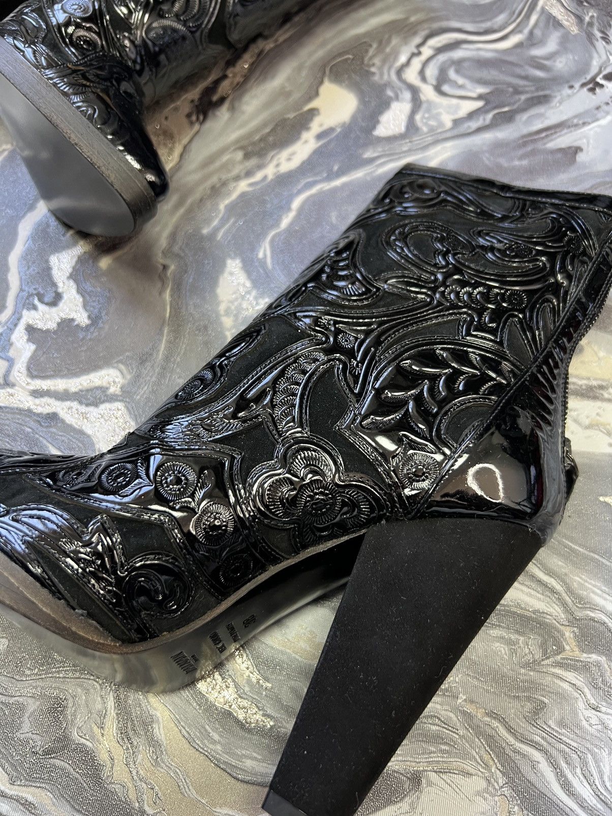 Balmain BALMAIN SS12 Runway Ankle Boots Olivier Rousteing Size US 8 / IT 38 - 2 Thumbnail
