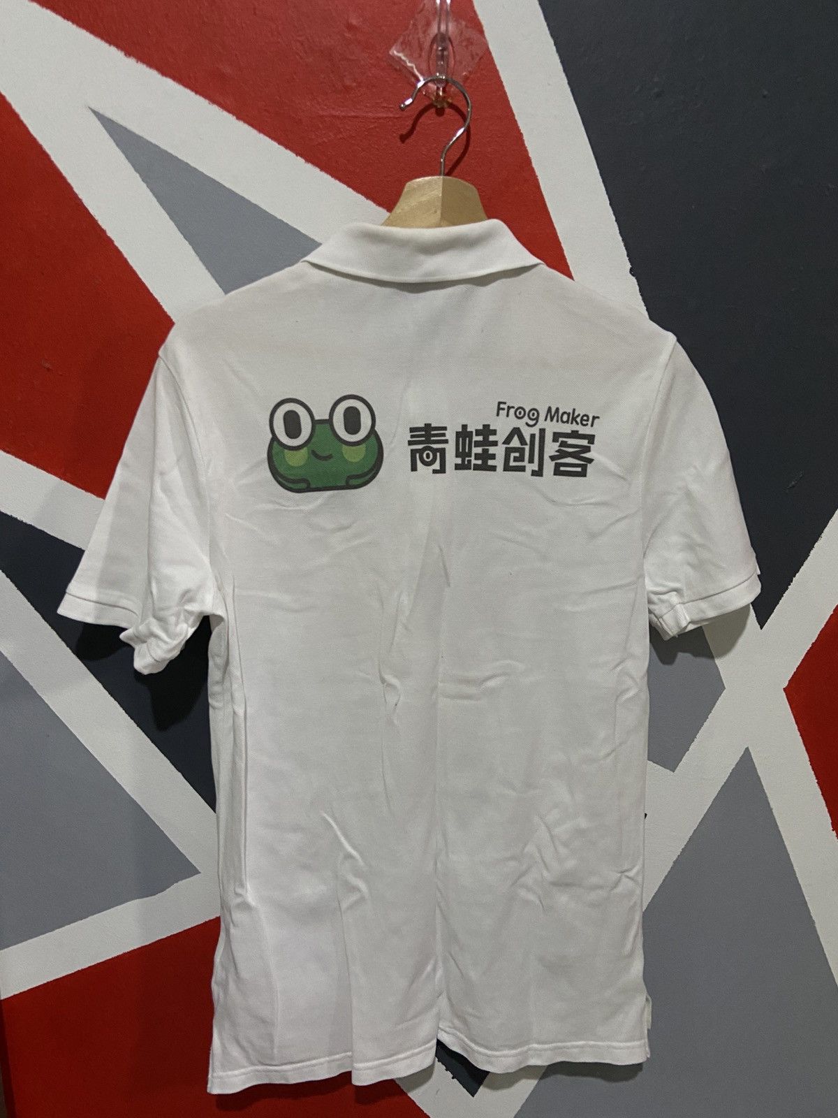 Japanese Brand Nike Polo Tee - the Frog Maker Size US M / EU 48-50 / 2 - 2 Thumbnail