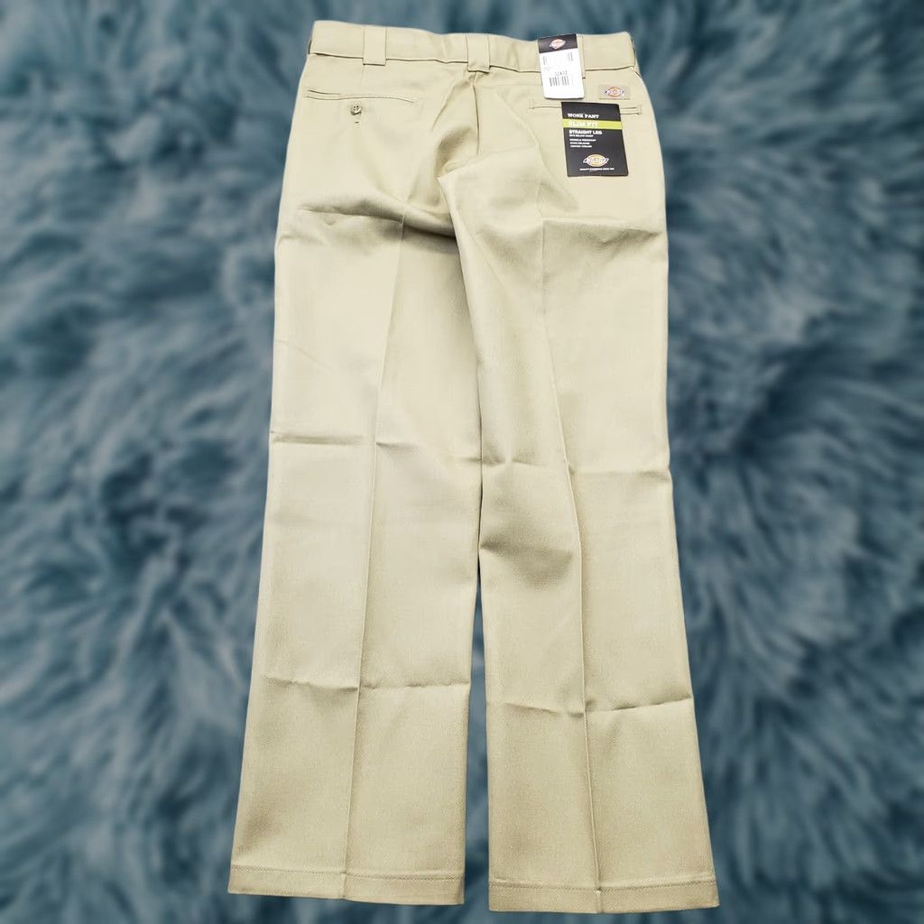 Dickies Dickies Work Pants Men 32x32 Tan 873 Slim Fit Wrinkle Resistant Straight WP873KH Mens Size 32 Tan Slim Dickies 874 Workwear Pants Size US 32 / EU 48 - 1 Thumbnail