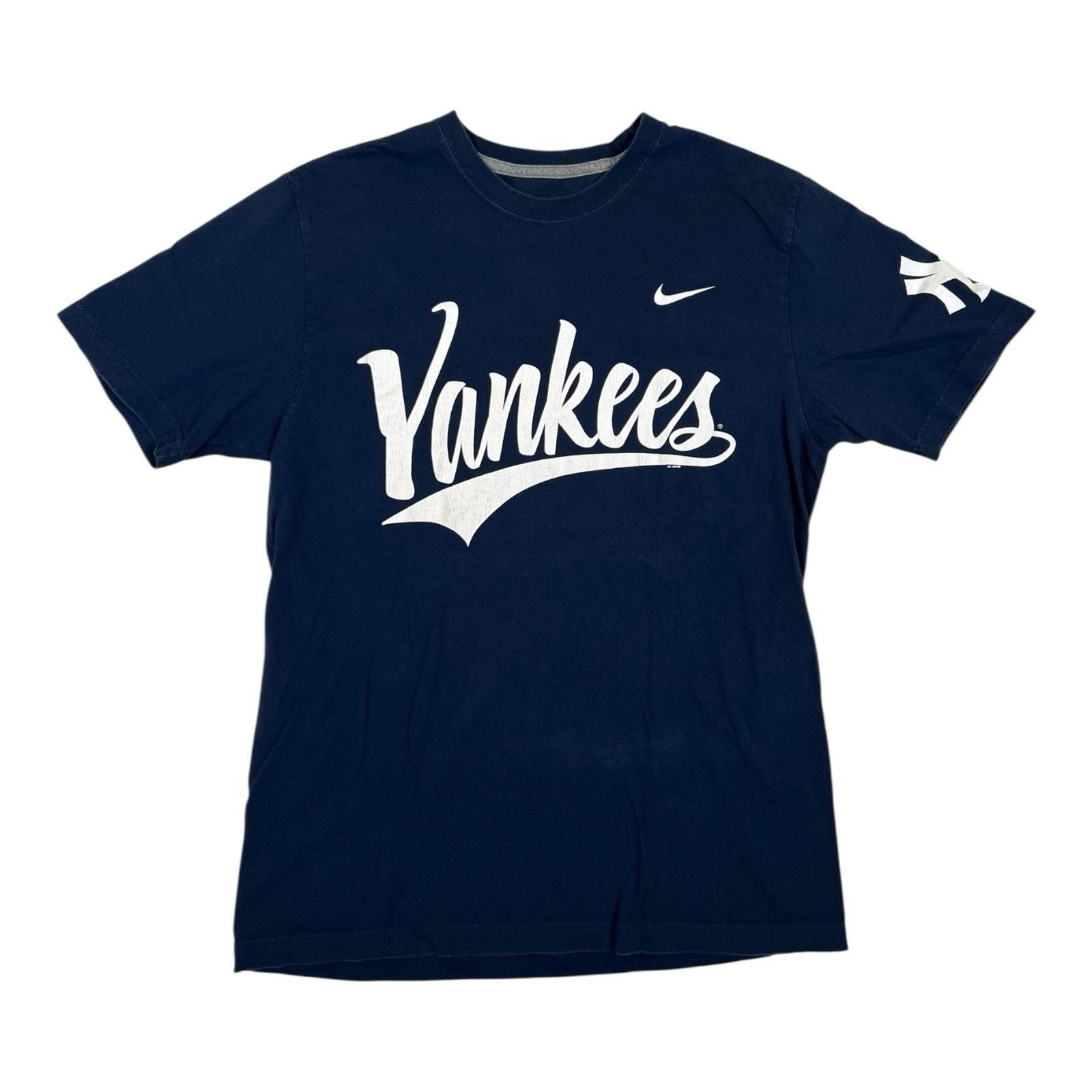 Nike Nike New York Yankees T-Shirt Size Medium Script Spell Out Size US M / EU 48-50 / 2 - 1 Thumbnail