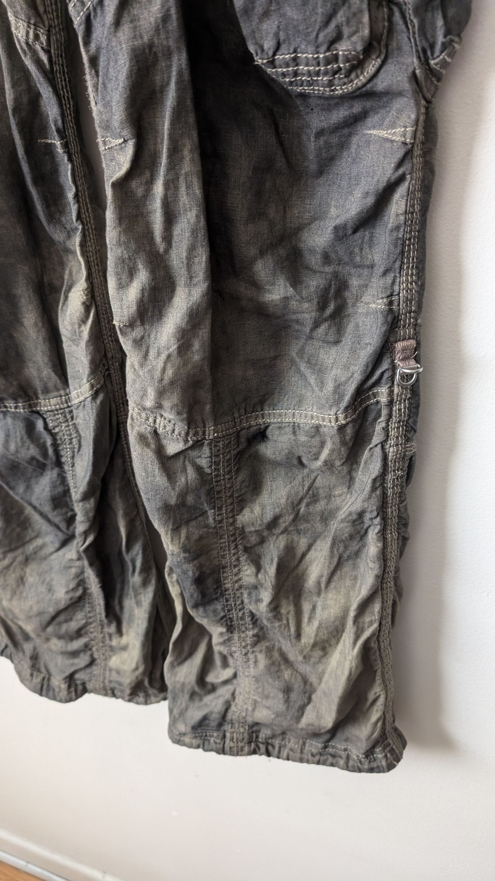 GOA GOA Military Cargo Pants - Rare Wash Effect Size US 29 - 7 Thumbnail