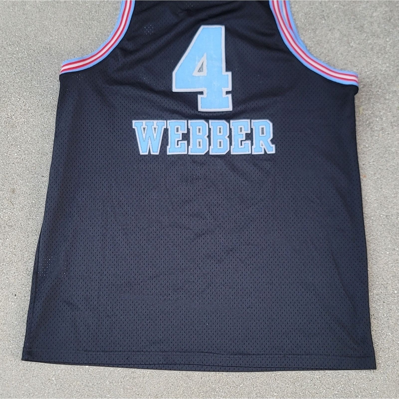 Nike Vtg Nike Chris Webber Sacramento Kings Basketball Jersey NBA Size US XXL / EU 58 / 5 - 3 Thumbnail