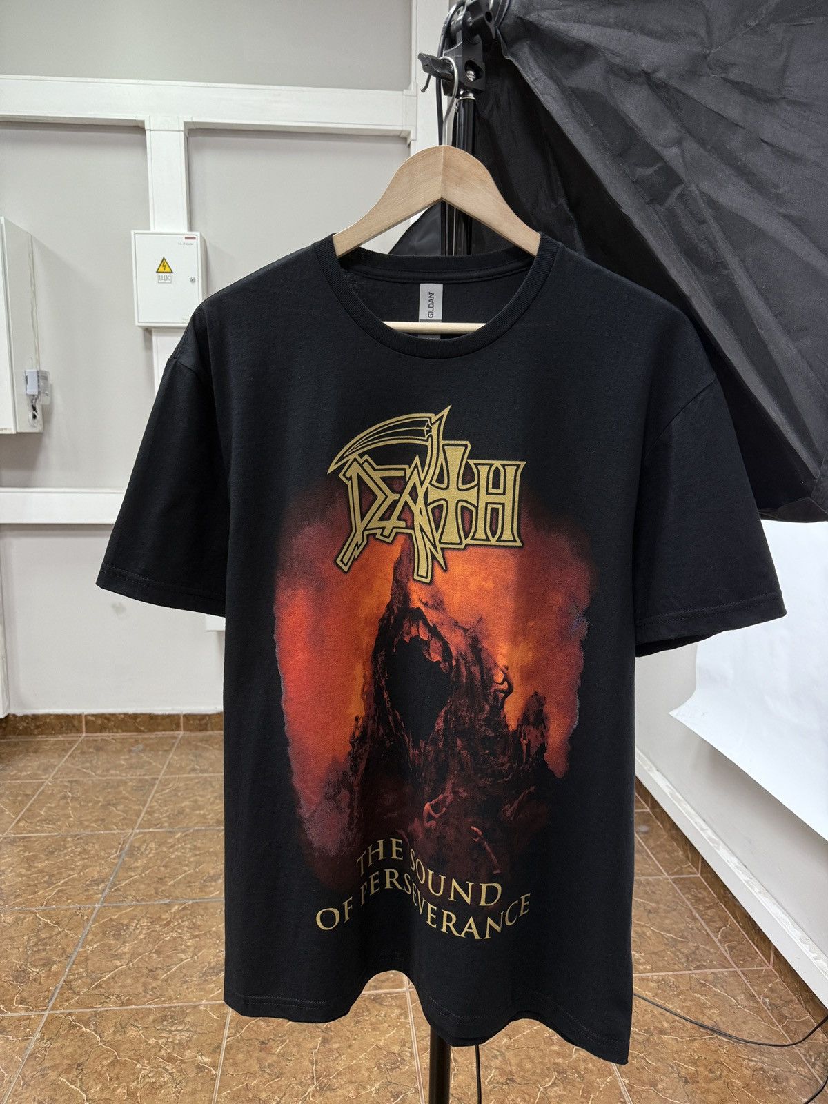 Band Tees 🇺🇸Vintage Death The Sound of Perseverance Death Metal T-Shirt Size US L / EU 52-54 / 3 - 1 Thumbnail