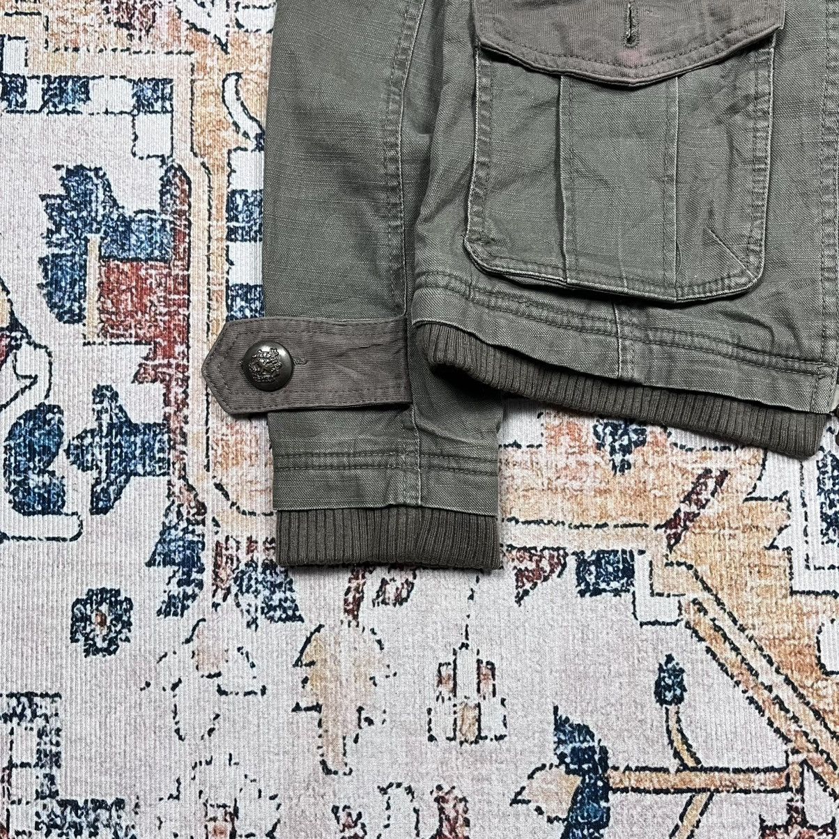 Japanese Brand Bono Jacket GOA Style Military Troop Back Number Size US S / EU 44-46 / 1 - 7 Thumbnail