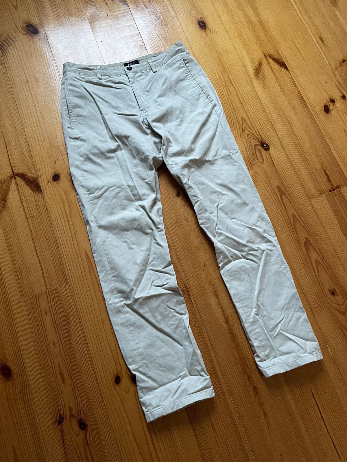 A.P.C. A.P.C. Rue Madame Paris Men's Classic Chino Cotton Pants Size US 29 - 2 Thumbnail
