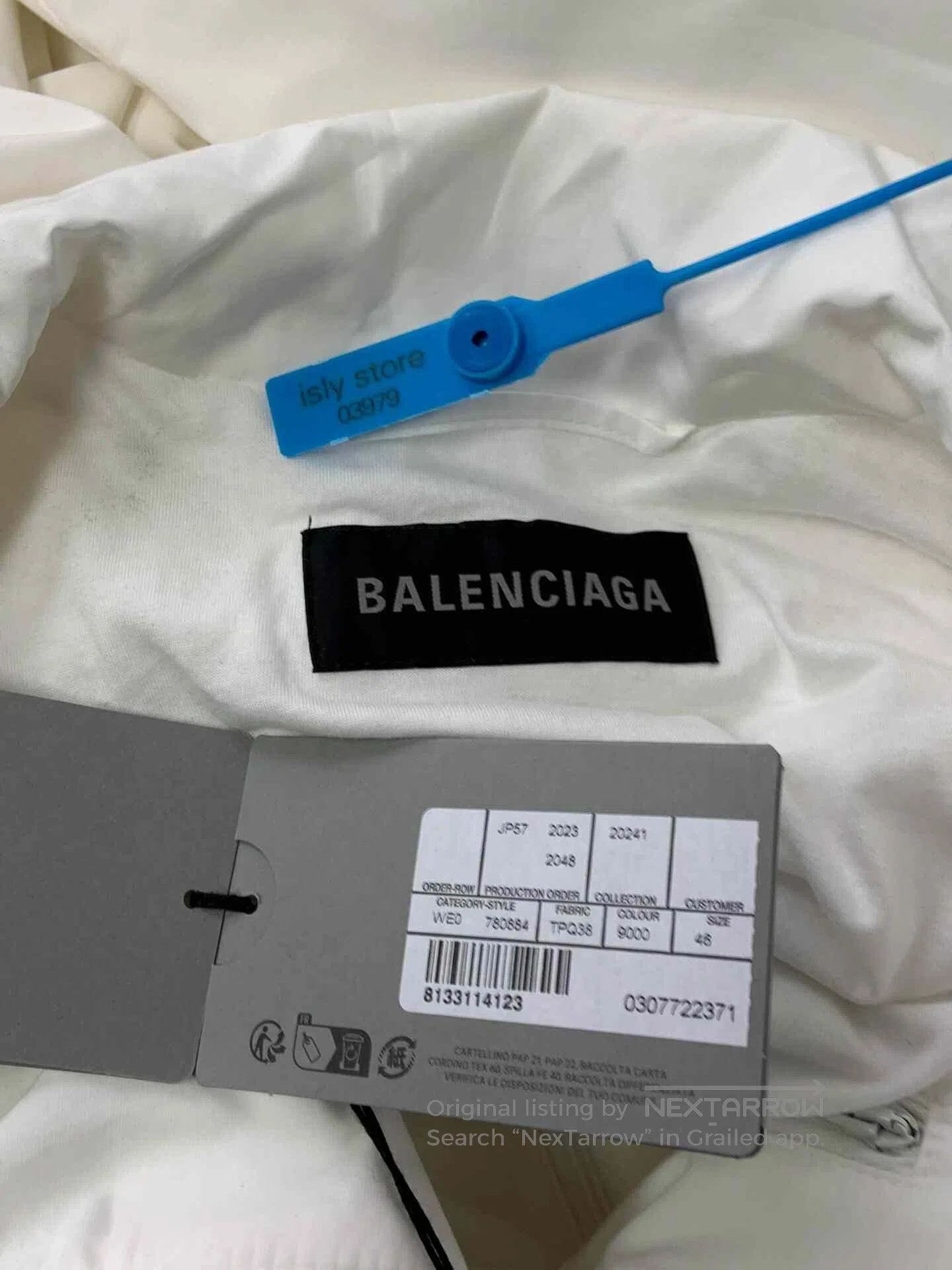 Balenciaga Balenciaga Logo Print Stand Collar Jacket Men's. Size US M / EU 48-50 / 2 - 5 Thumbnail