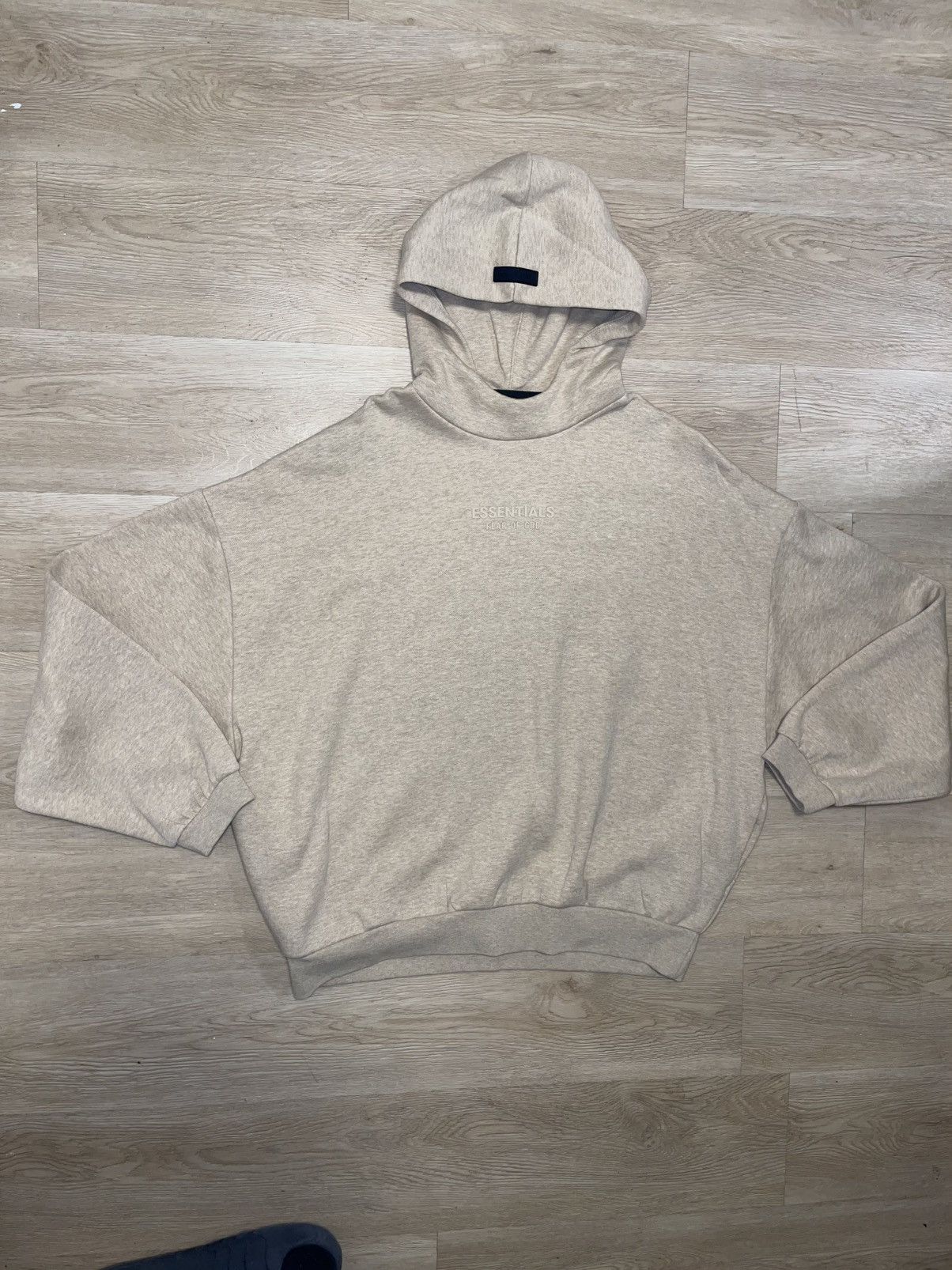 Essentials FOG ESSENTIALS OATMEAL PULLOVER HOODIE Size US L / EU 52-54 / 3 - 1 Thumbnail