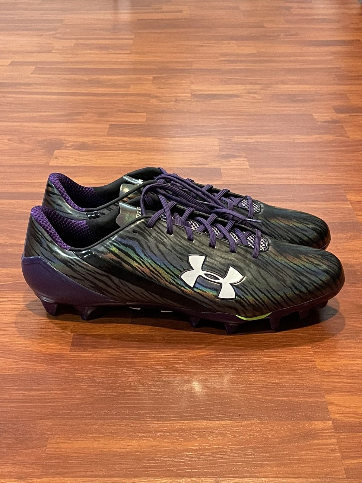 Under Armour Under Armour Spotlight LE ‘Black Purple’ (size mens 15) Size US 15 / EU 48 - 1 Thumbnail