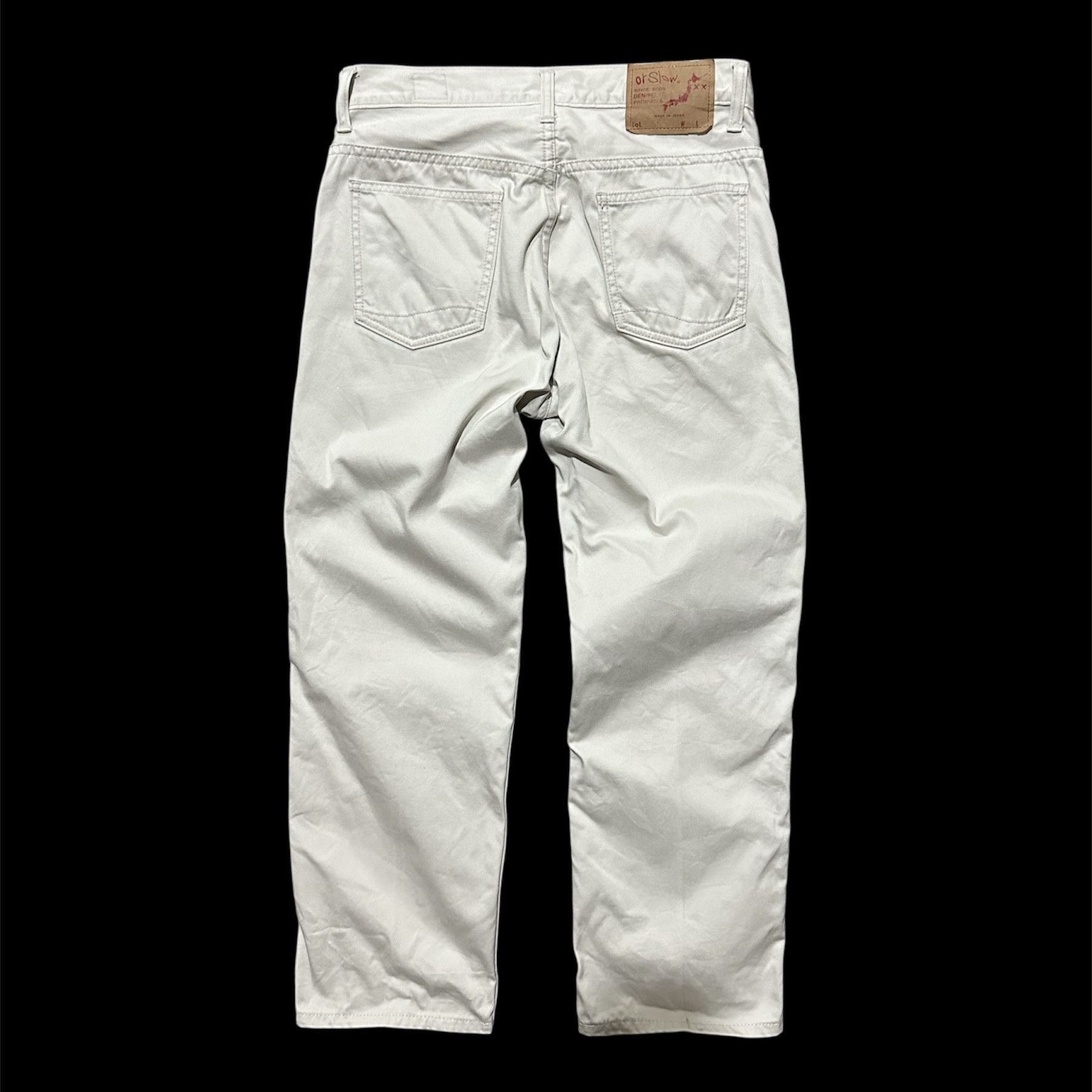 Orslow Grailed🔥Orslow Denim Light Cream Colour Jeans Size US 30 / EU 46 - 2 Thumbnail