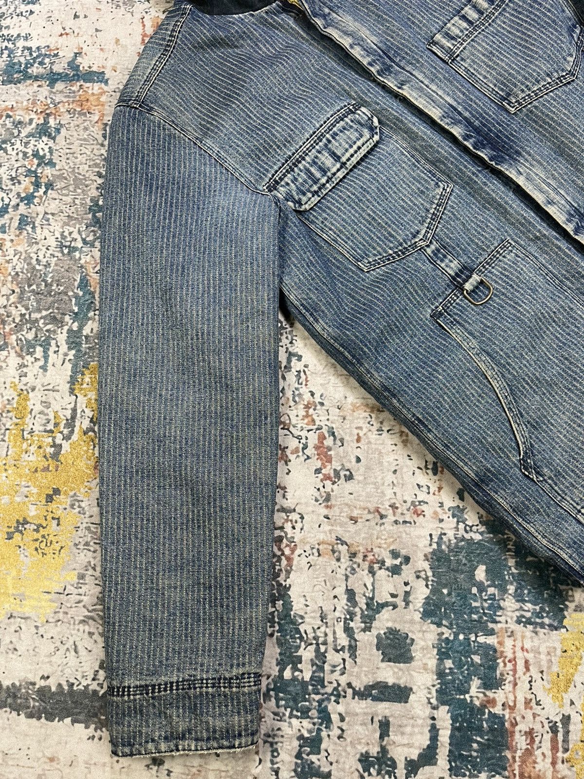 Fragment Design × Levi's Levi’s Fenom x Fragment Design Pinstriped Denim Jacket Size US M / EU 48-50 / 2 - 13 Thumbnail