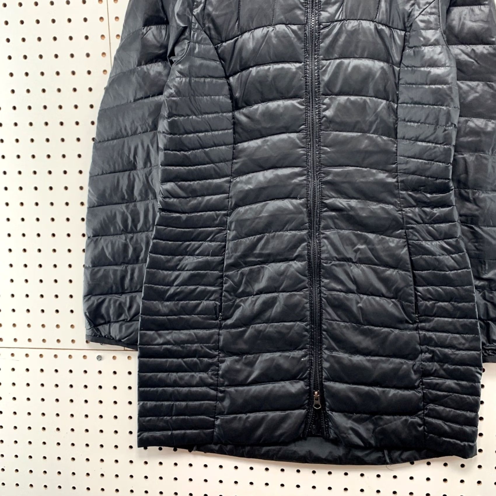 Eddie Bauer Eddie Bauer Down Quilted Coat Womens Small Black Long Lightweight Quilted Winter Fall Size S / US 4 / IT 40 - 5 Thumbnail