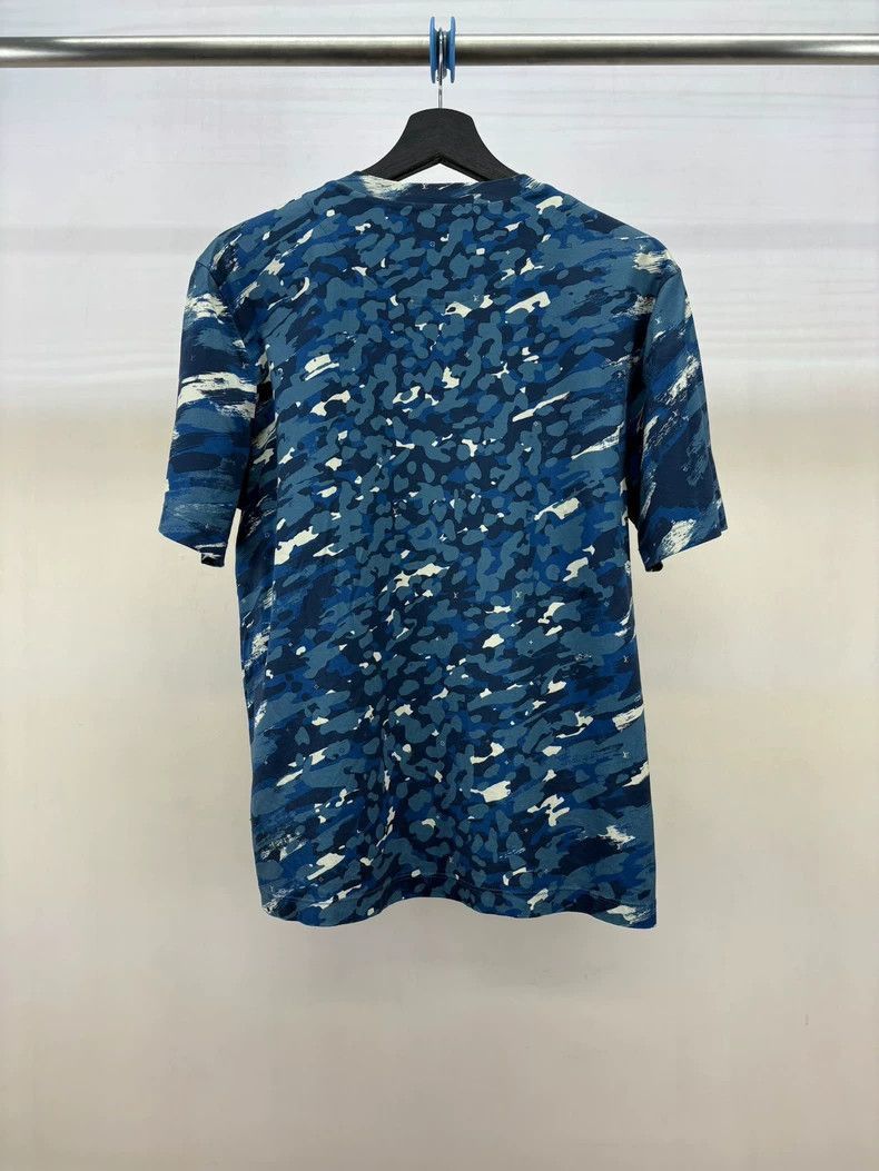 Louis Vuitton Louis Vuitton Camouflage Logo Short Sleeve Shirt -2505 Size US S / EU 44-46 / 1 - 2 Thumbnail
