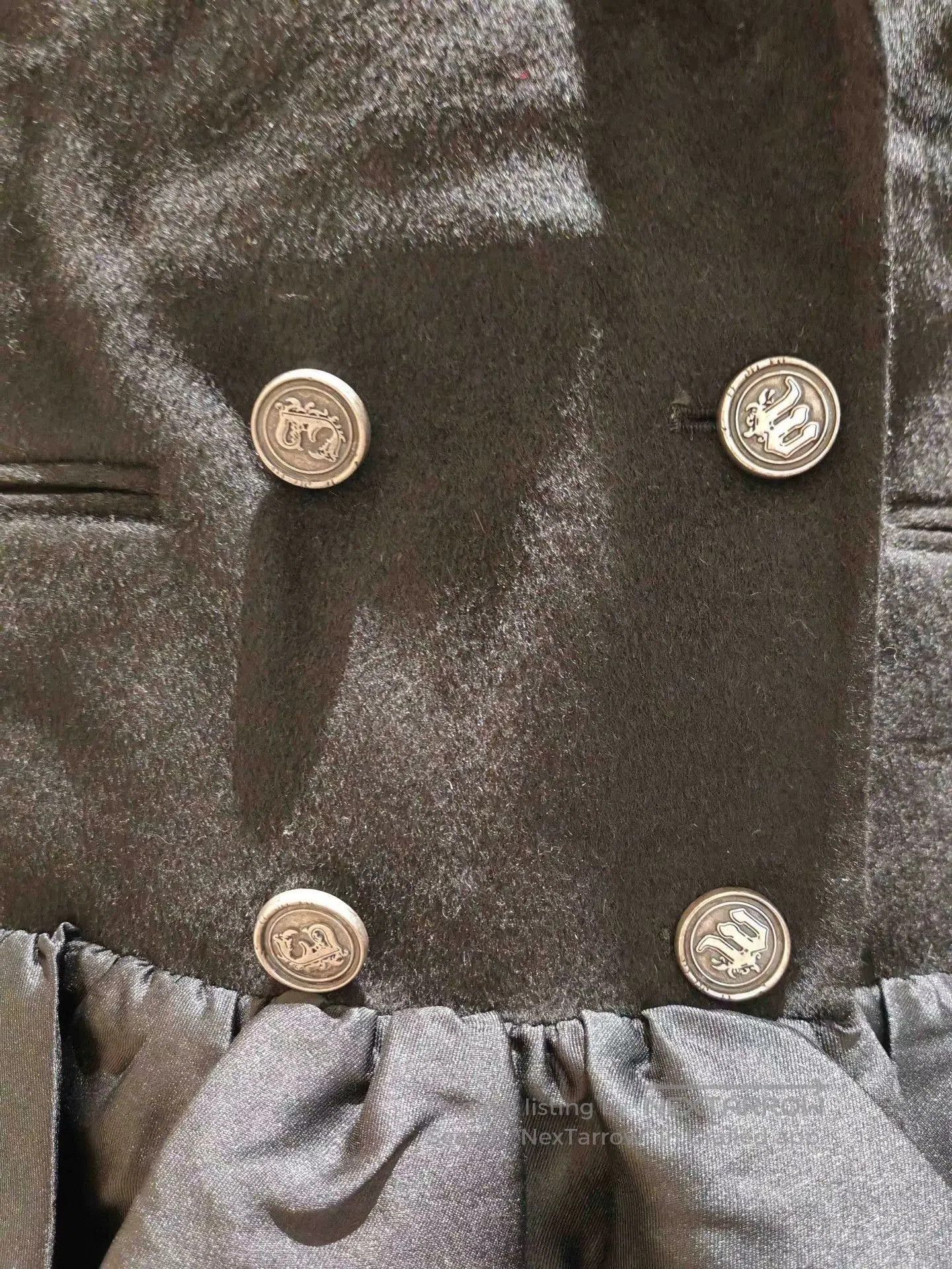 Joya JORYA Black Wool Blazer. Size XL / US 12-14 / IT 48-50 - 3 Thumbnail