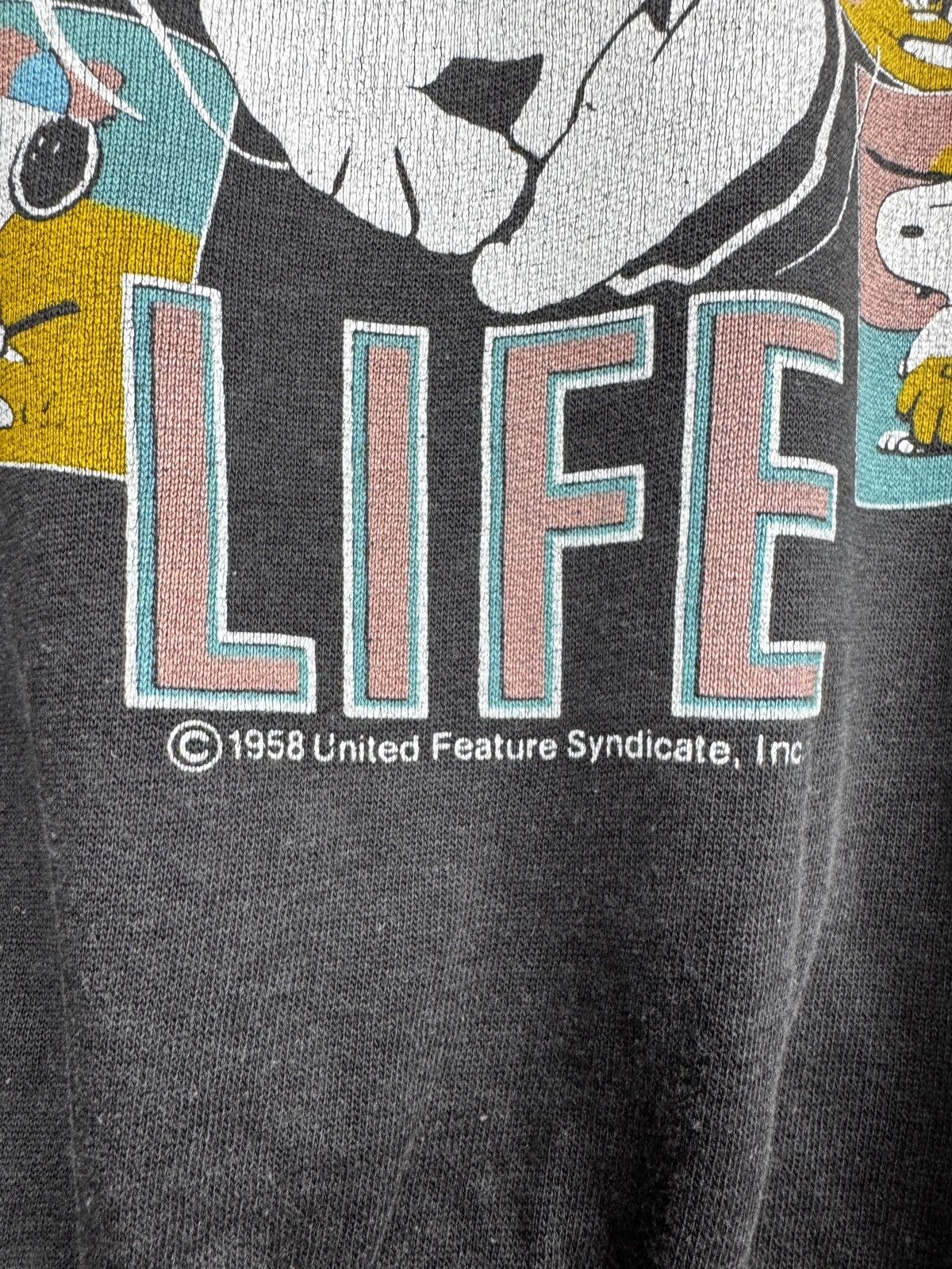 Vintage Snoopy Sportswear vintage 1958 SPORTING LIFE sweatshirt Size US XL / EU 56 / 4 - 4 Thumbnail