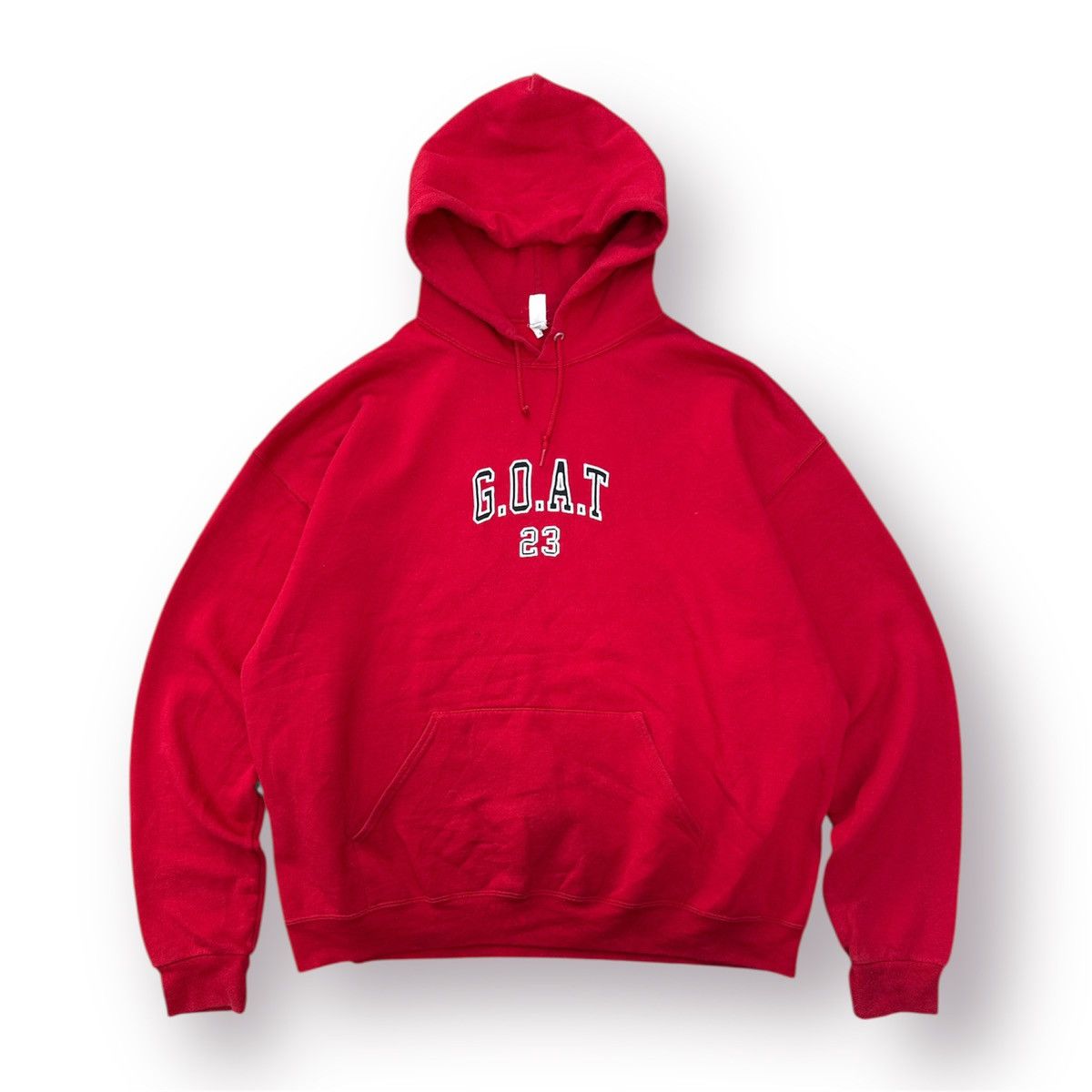 GOAT Crew 🔥 Jordan Goal Of All Time 23 Basketball Baggy Hoodie Size US L / EU 52-54 / 3 - 1 Thumbnail
