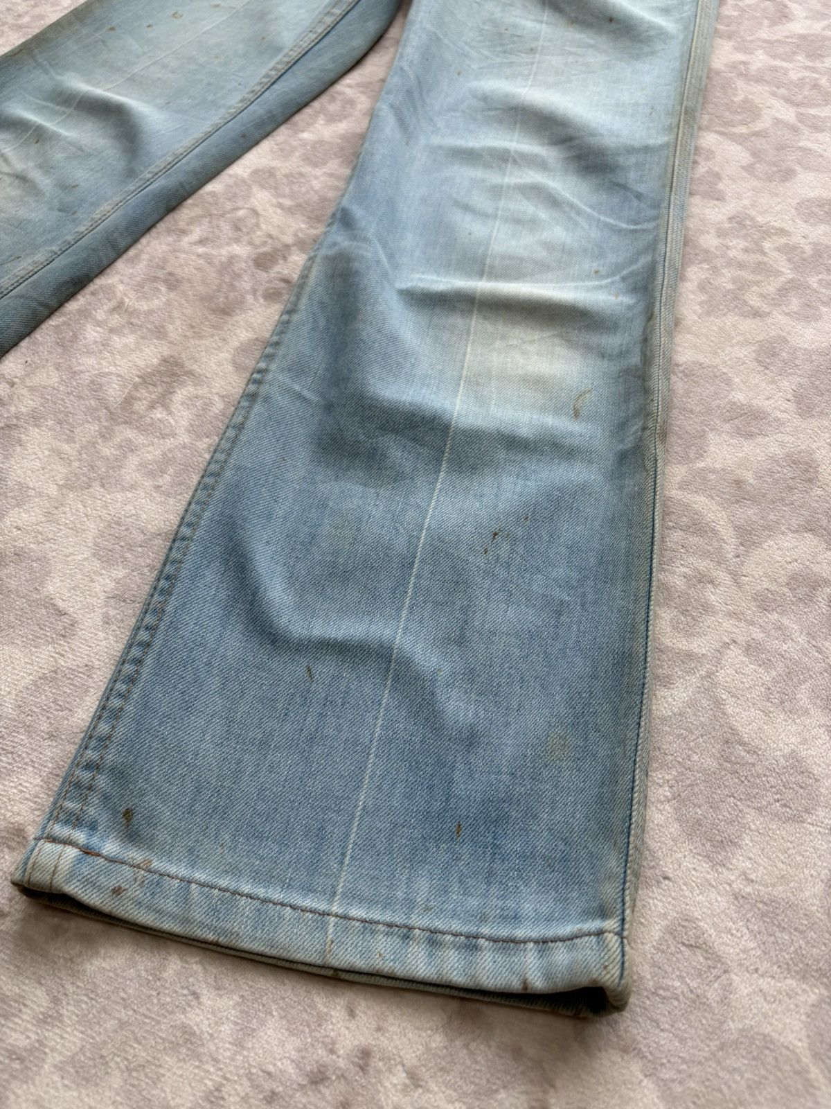 Levi's Vintage Clothing HOLY GRAIL 70’s ULTRA-RARE Levis 646 Orange Tab Museum Piece Size US 28 / EU 44 - 3 Thumbnail