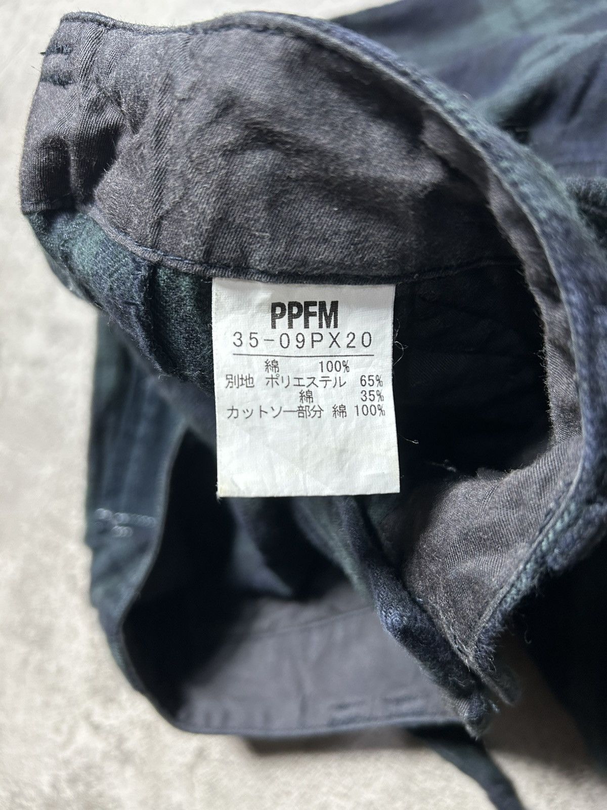 PPFM PPFM Plaid Strap Detail Pants Size 31 Size US 31 - 10 Thumbnail