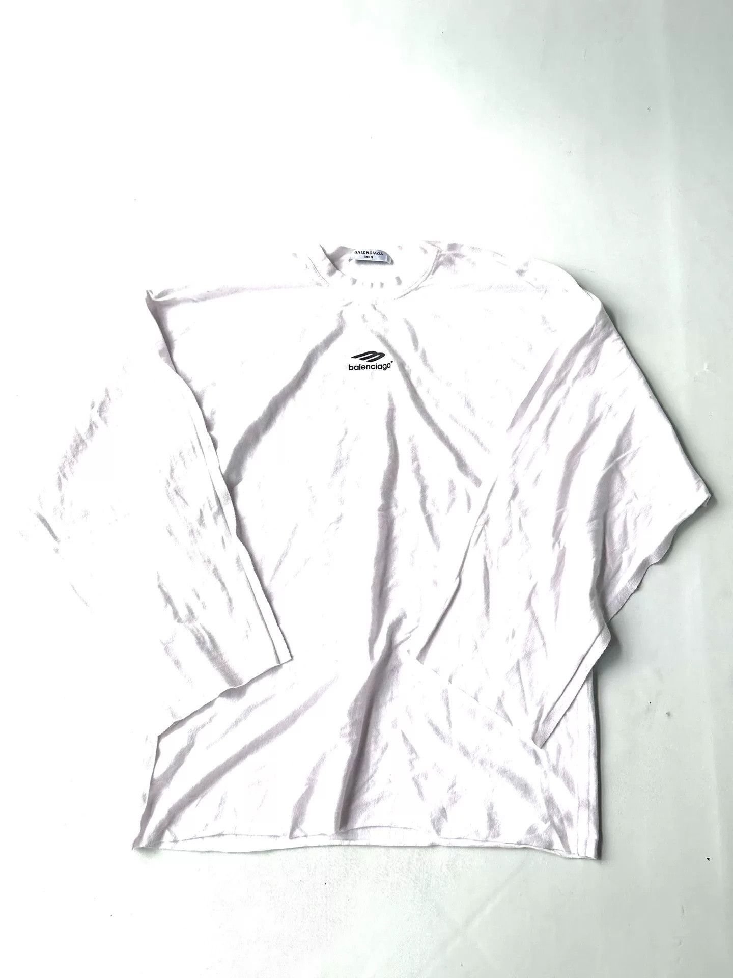 Balenciaga Balenciaga Chest Logo Short-Sleeve Size US M / EU 48-50 / 2 - 3 Thumbnail