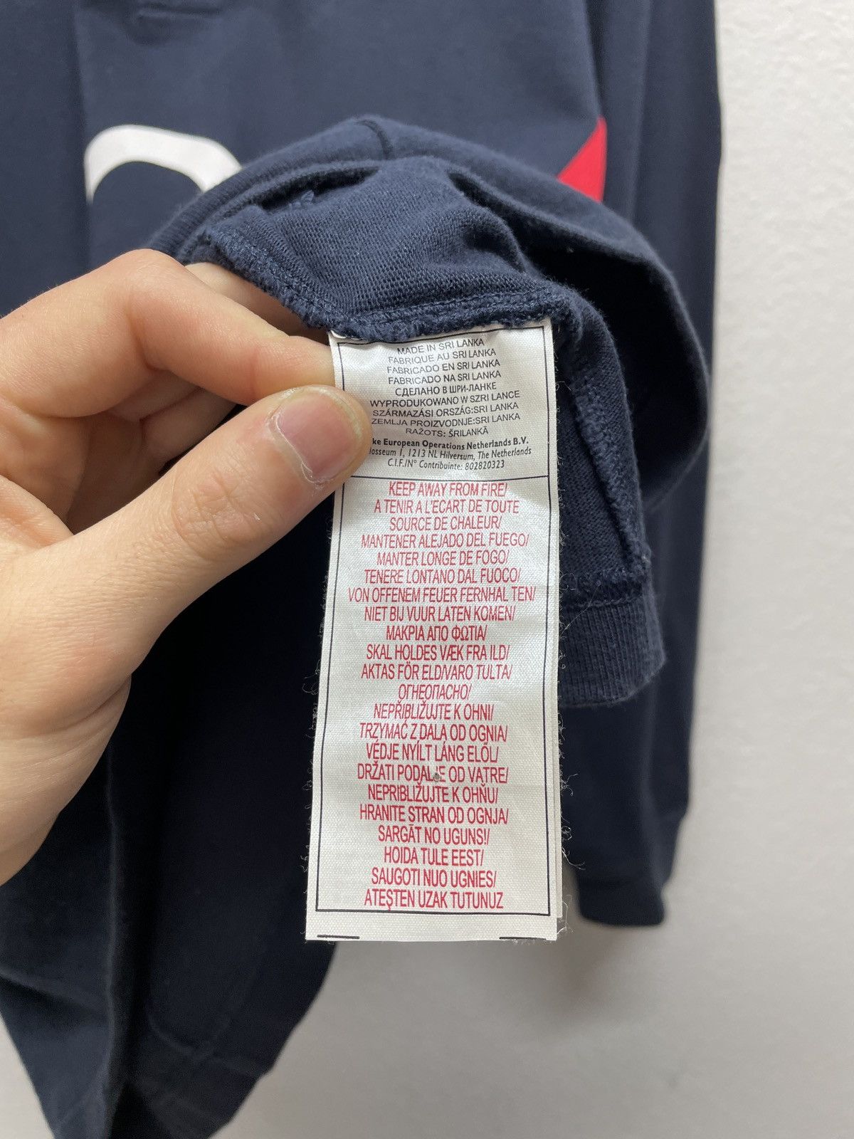 Vintage Vintage Y2K Nike England World Cup 2003 Rugby Polo Longsleve Size US L / EU 52-54 / 3 - 10 Thumbnail