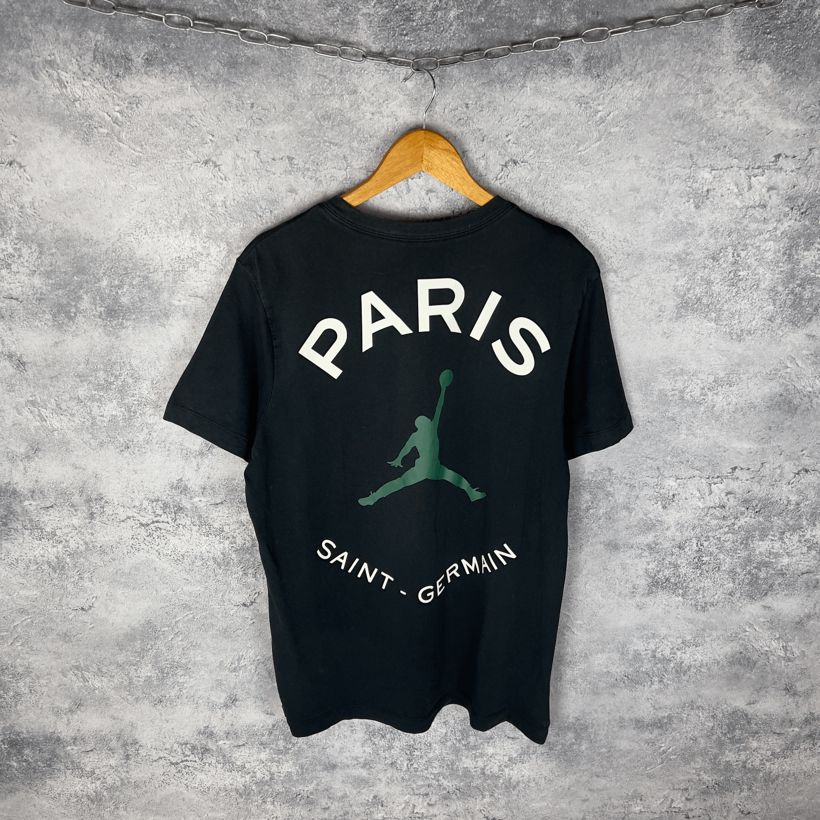Jordan Brand Jordan Paris Saint Germain Tee Men's Size L Black ` Size US L / EU 52-54 / 3 - 12 Thumbnail