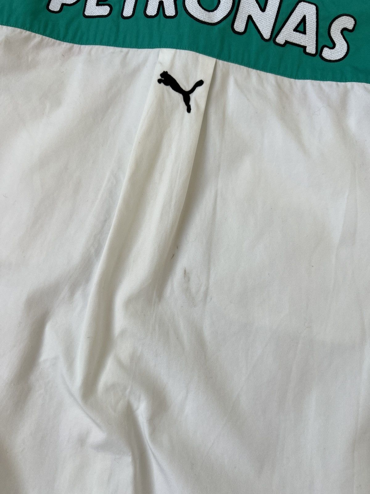 Vintage Vintage 90s Petronas Shorts Sleeve Racing Button up Size US L / EU 52-54 / 3 - 10 Thumbnail