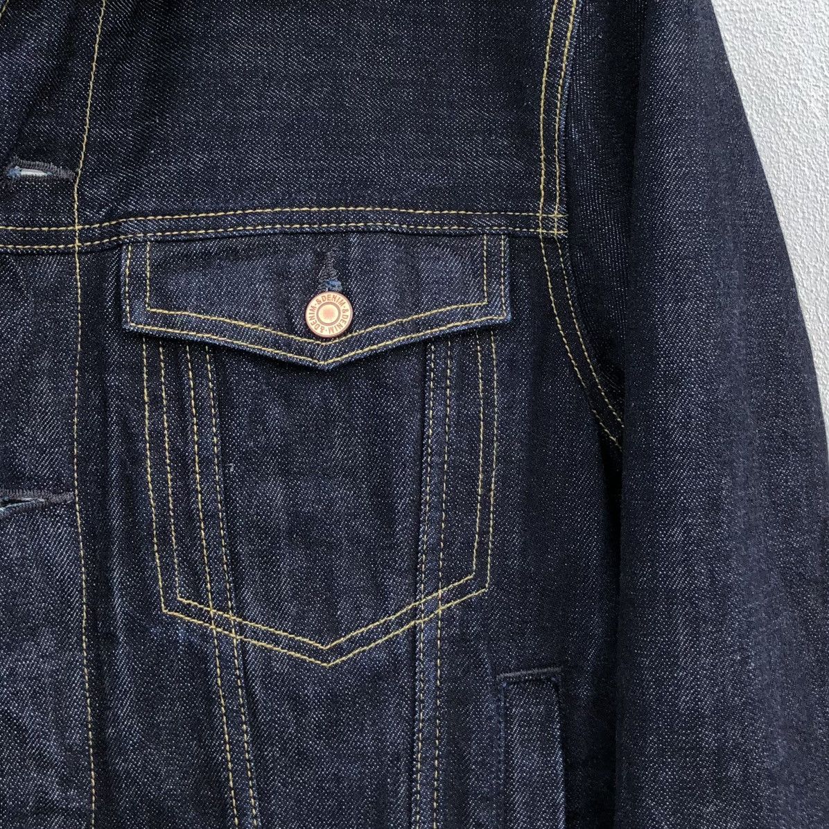 Japanese Brand H&M Sherpa Trucker Denim Jacket Size US M / EU 48-50 / 2 - 7 Thumbnail