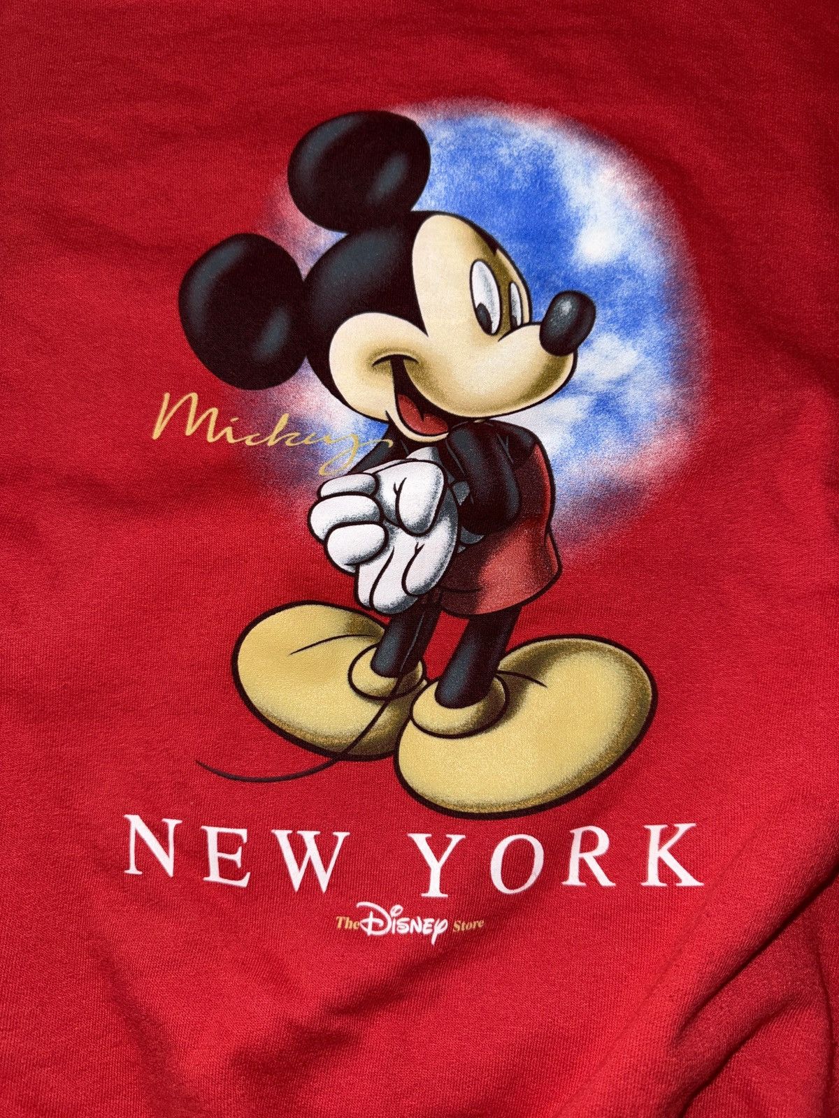 Disney Vintage Mickey Mouse New York City Disney Sweatshirt Size US S / EU 44-46 / 1 - 3 Thumbnail