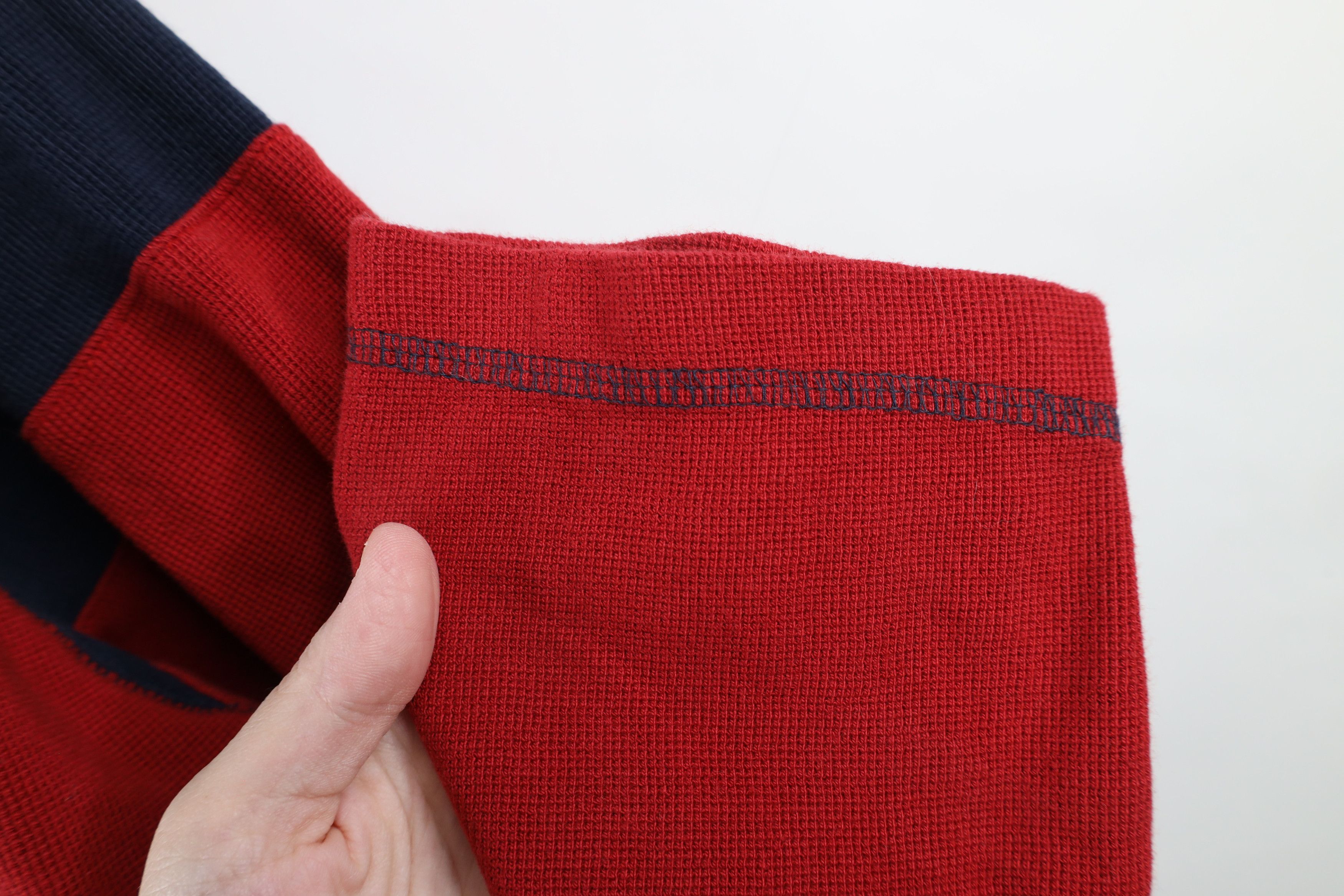 Nautica × Vintage Vintage Nautica Thermal Waffle Knit Long Sleeve T-Shirt Size US XXL / EU 58 / 5 - 7 Thumbnail