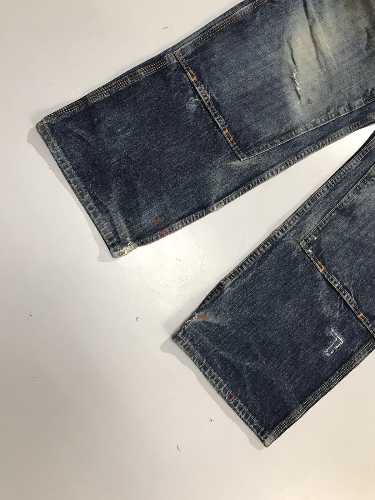 Carhartt Vintage Carhartt repaired double knee workwear denim Size US 38 / EU 54 - 4 Thumbnail