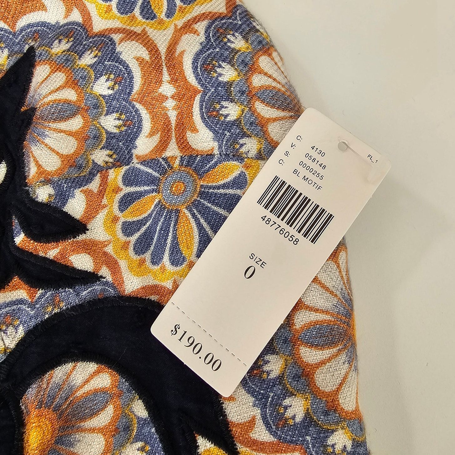 Anthropologie Vanessa Virginia Linen Blend Embroidered Owen Shift Dress 0 Size XS / US 0-2 / IT 36-38 - 12 Thumbnail