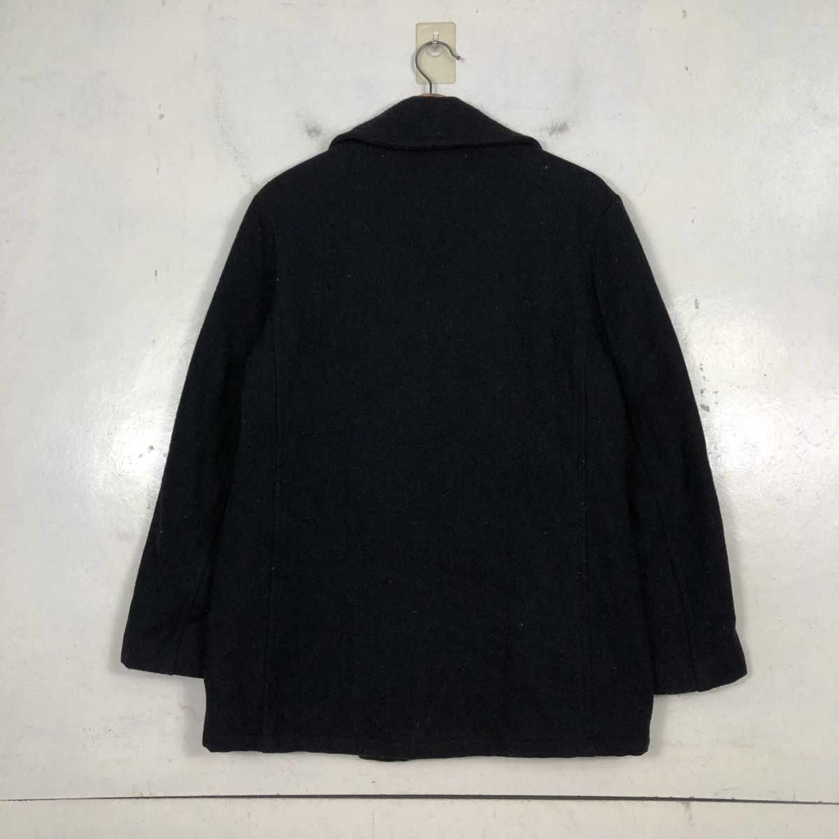 Japanese Brand 📌Vintage Wool Peacoat Usa Double Breast Issey Miyake Size US L / EU 52-54 / 3 - 10 Thumbnail
