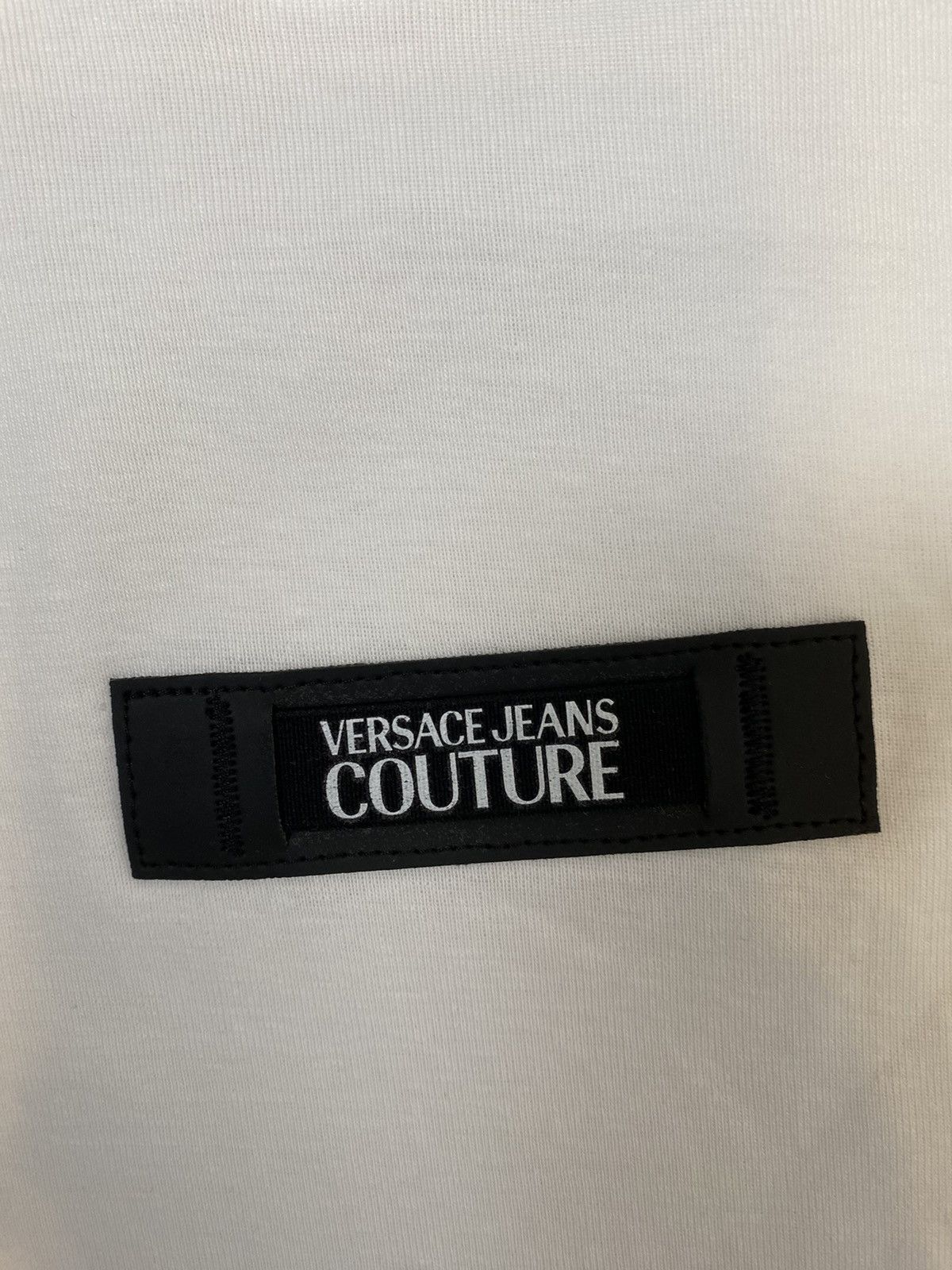 Versace Jeans Couture Versace Jeans Culture Logo Patch T-shirt, XL, white, new Size US XL / EU 56 / 4 - 6 Thumbnail