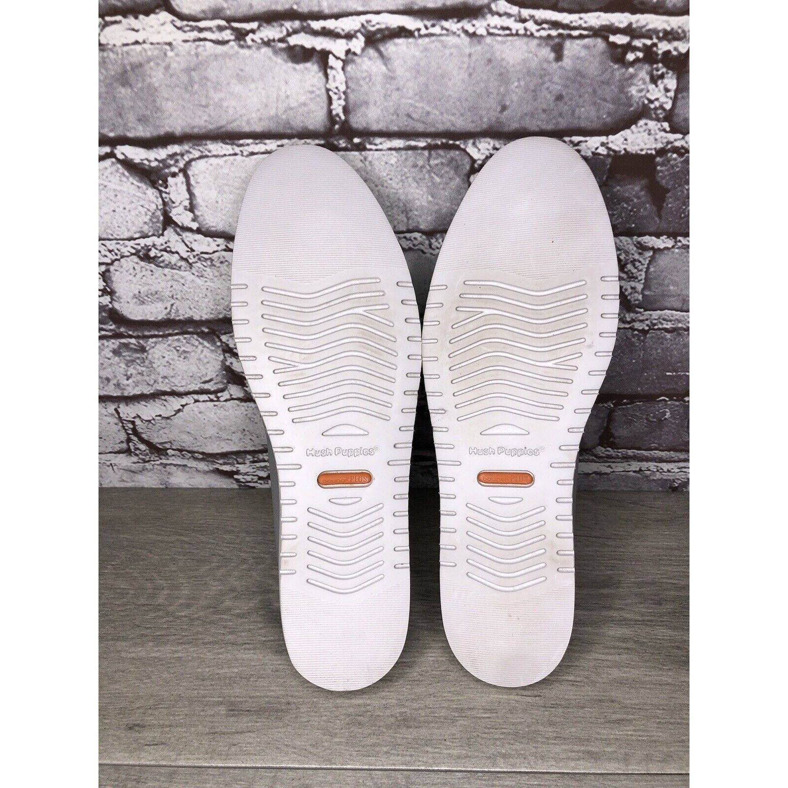 Hush Puppies Hush Puppies Bounce Plus Gray Leather Lightweight Sneakers W Size US 12 / IT 42 - 8 Thumbnail