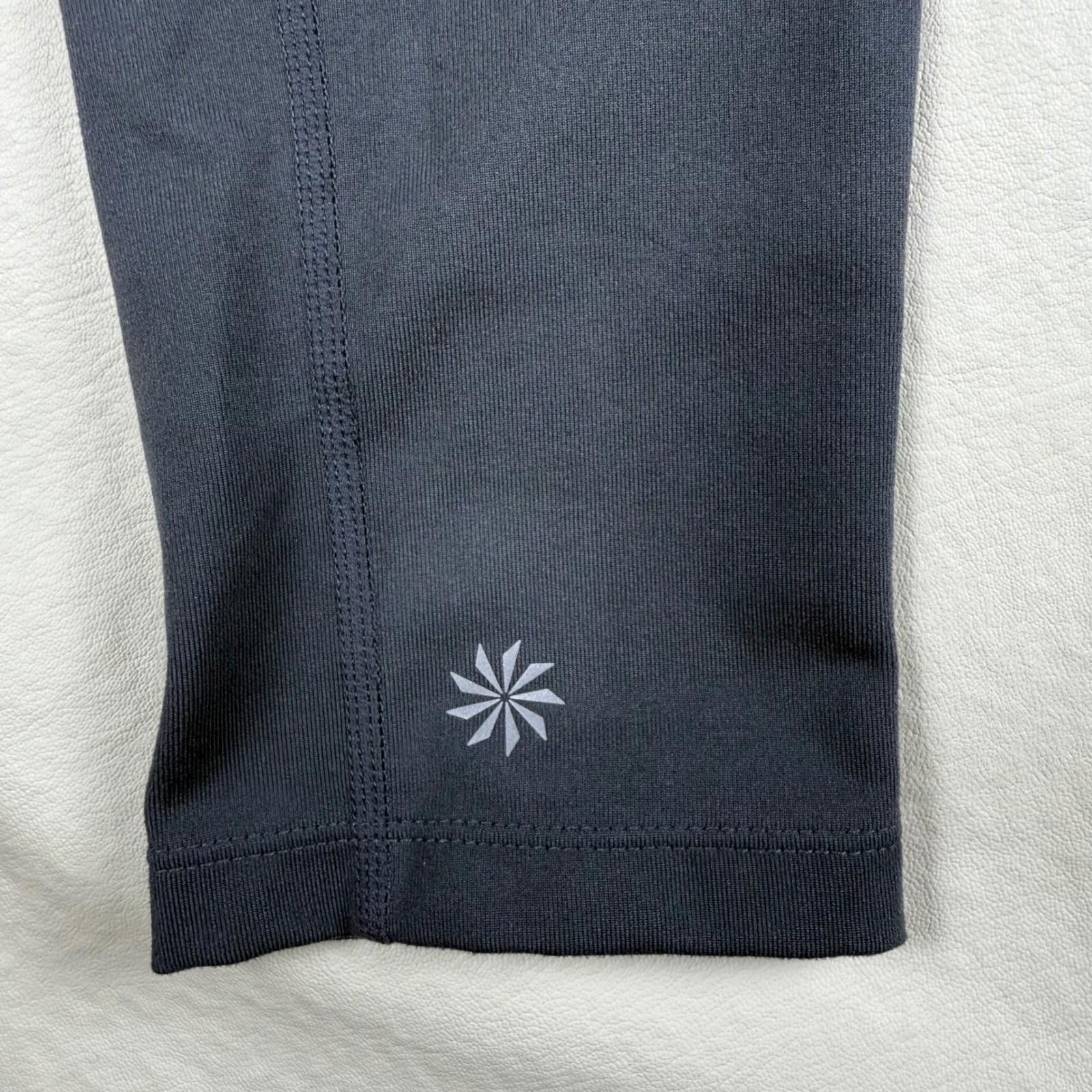 Other Athleta Skapri Skirted Leggings XS Pink Purple Stripe Capri Size 26" / US 2 / IT 38 - 4 Thumbnail