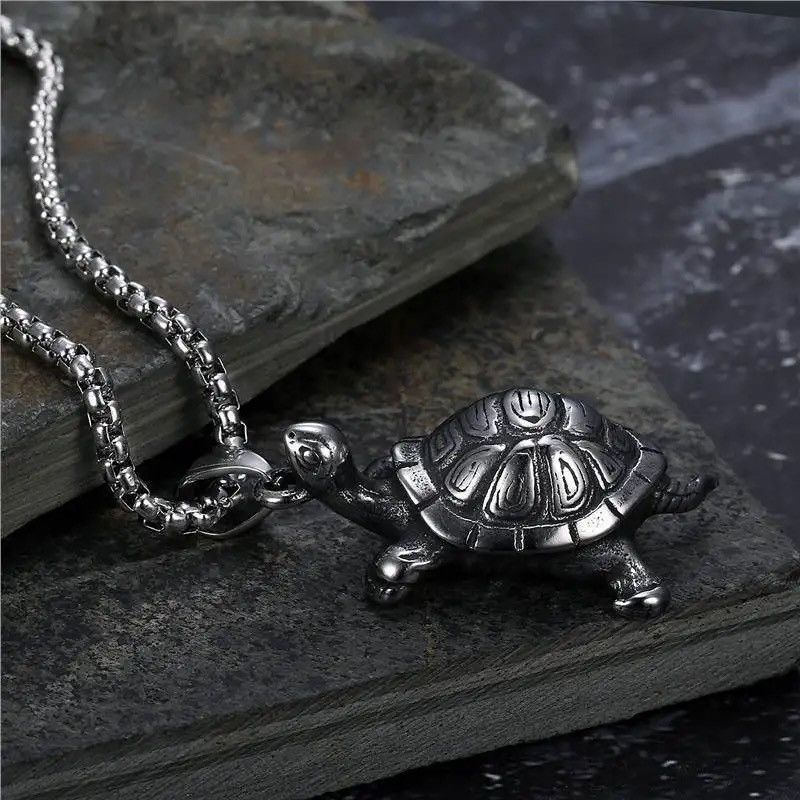 Jewelry Little Turtle Animal Necklace Size ONE SIZE - 3 Thumbnail